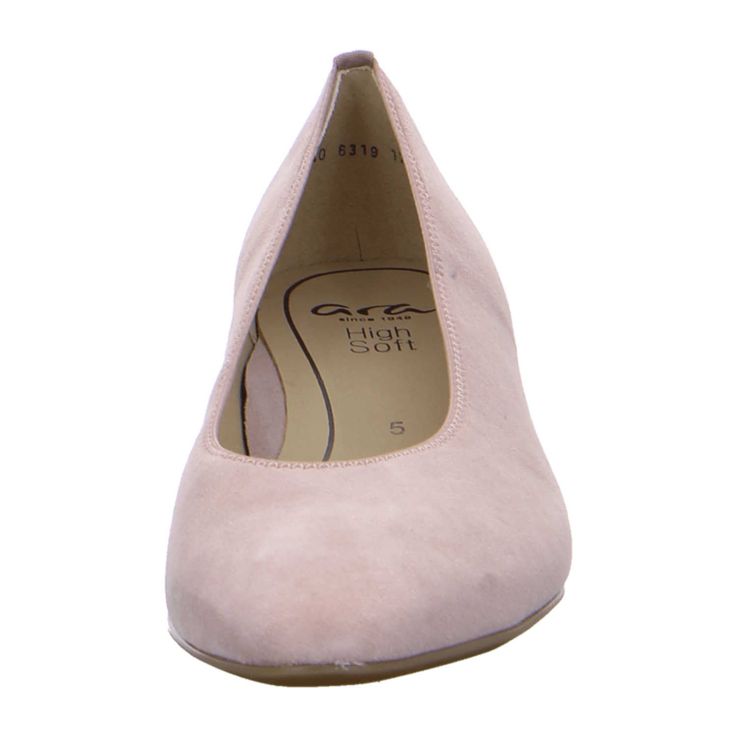 ARA PARIS Women's Pumps in Beige Nubuck Leather with Leather Lining and Synthetic Sole