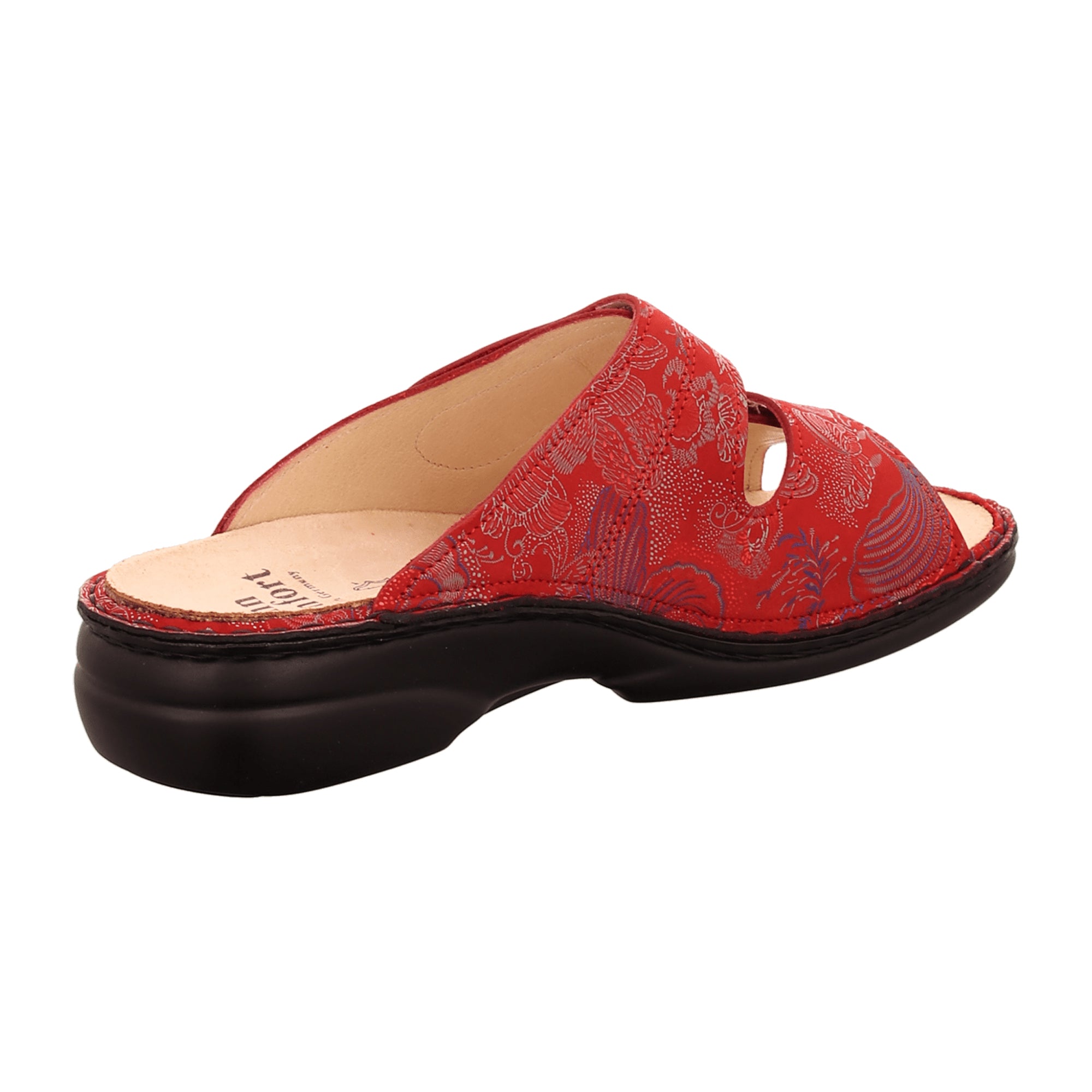 Finn Comfort Sansibar Women's Red Sandals - Stylish & Comfortable
