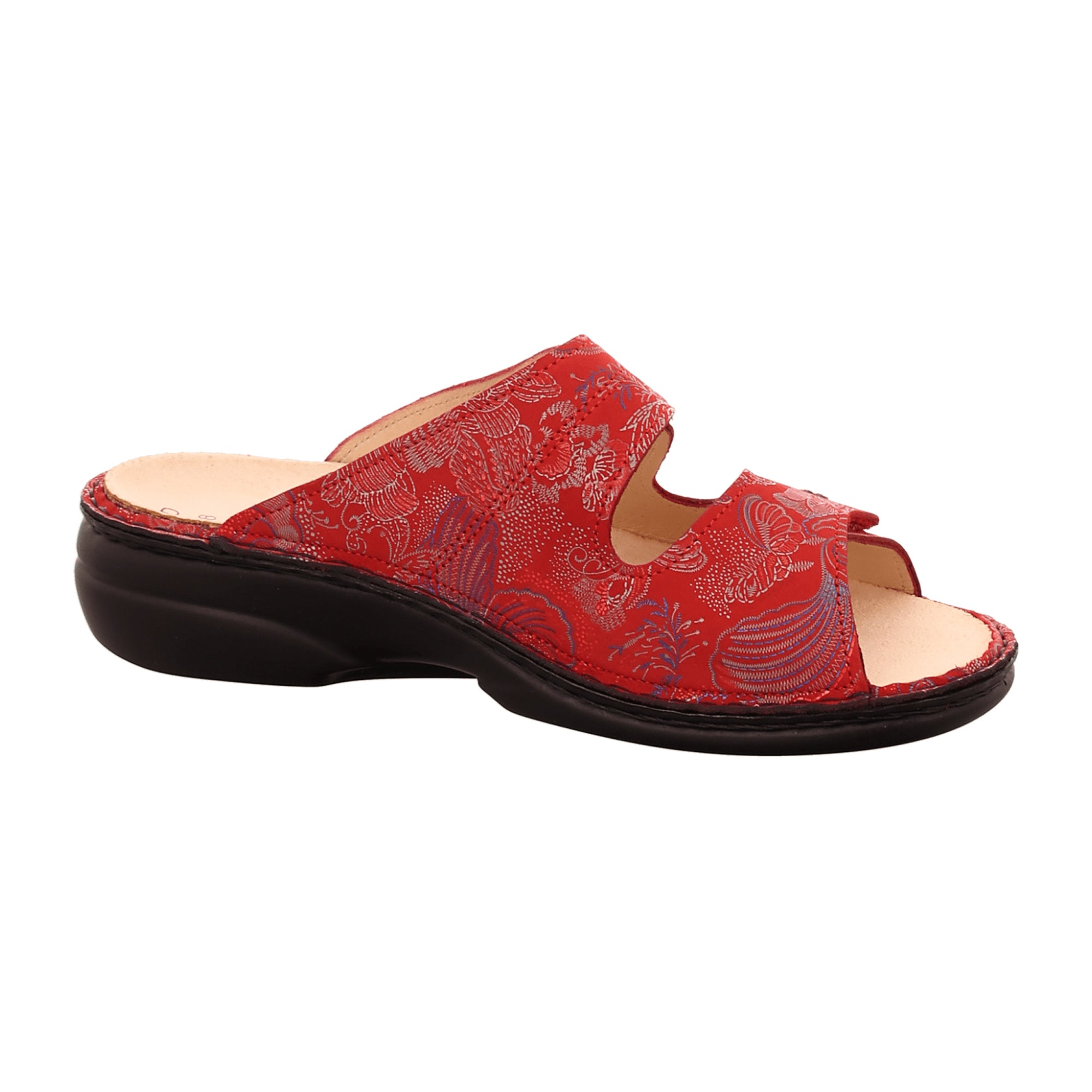 Finn Comfort Sansibar Women's Red Sandals - Stylish & Comfortable