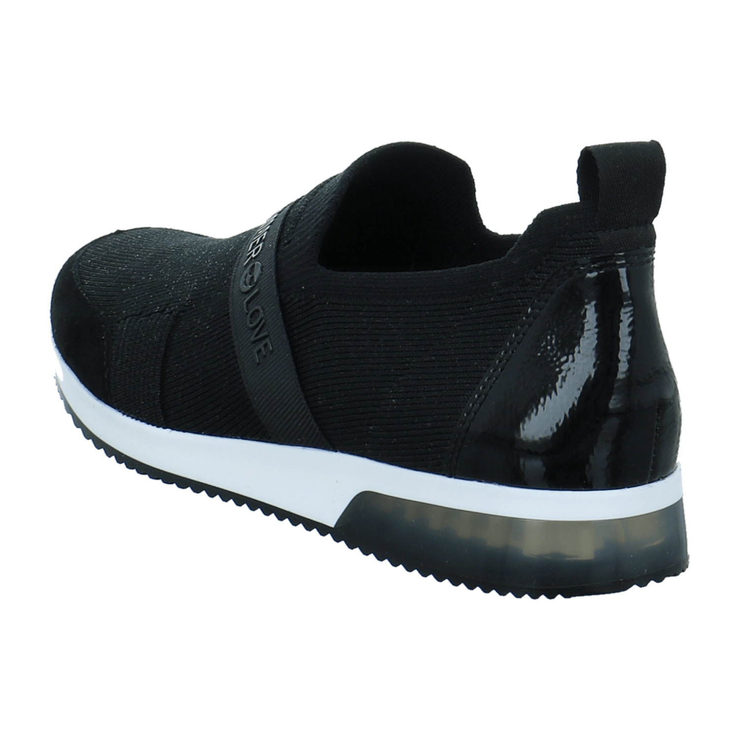ARA LISBON Women's Nubuck Leather Slip-On Loafers in Black