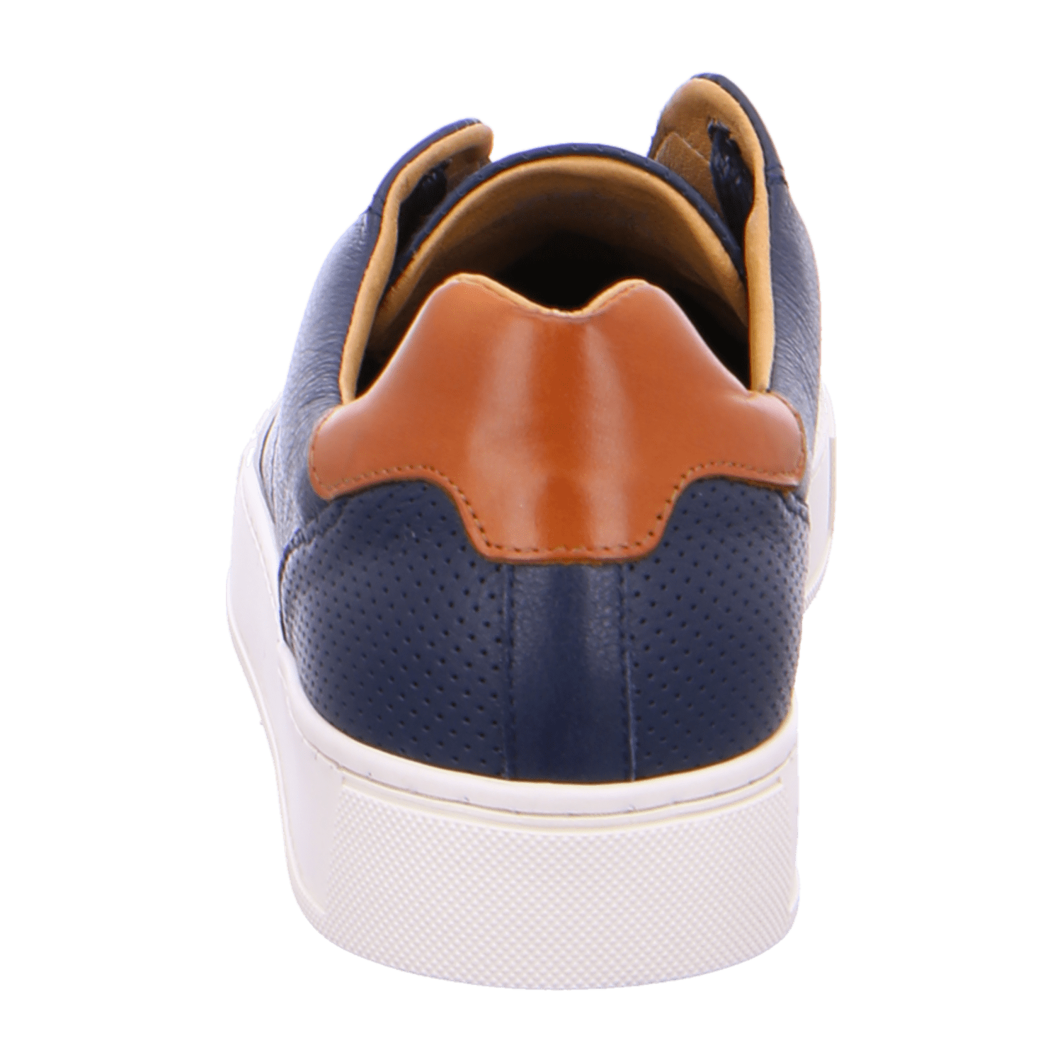 ARA MPard Highsoft Men's Lace-Up Shoes in Smooth Leather, Brown, Low-Top Style, Cold-Weather Lined, Rubber Sole