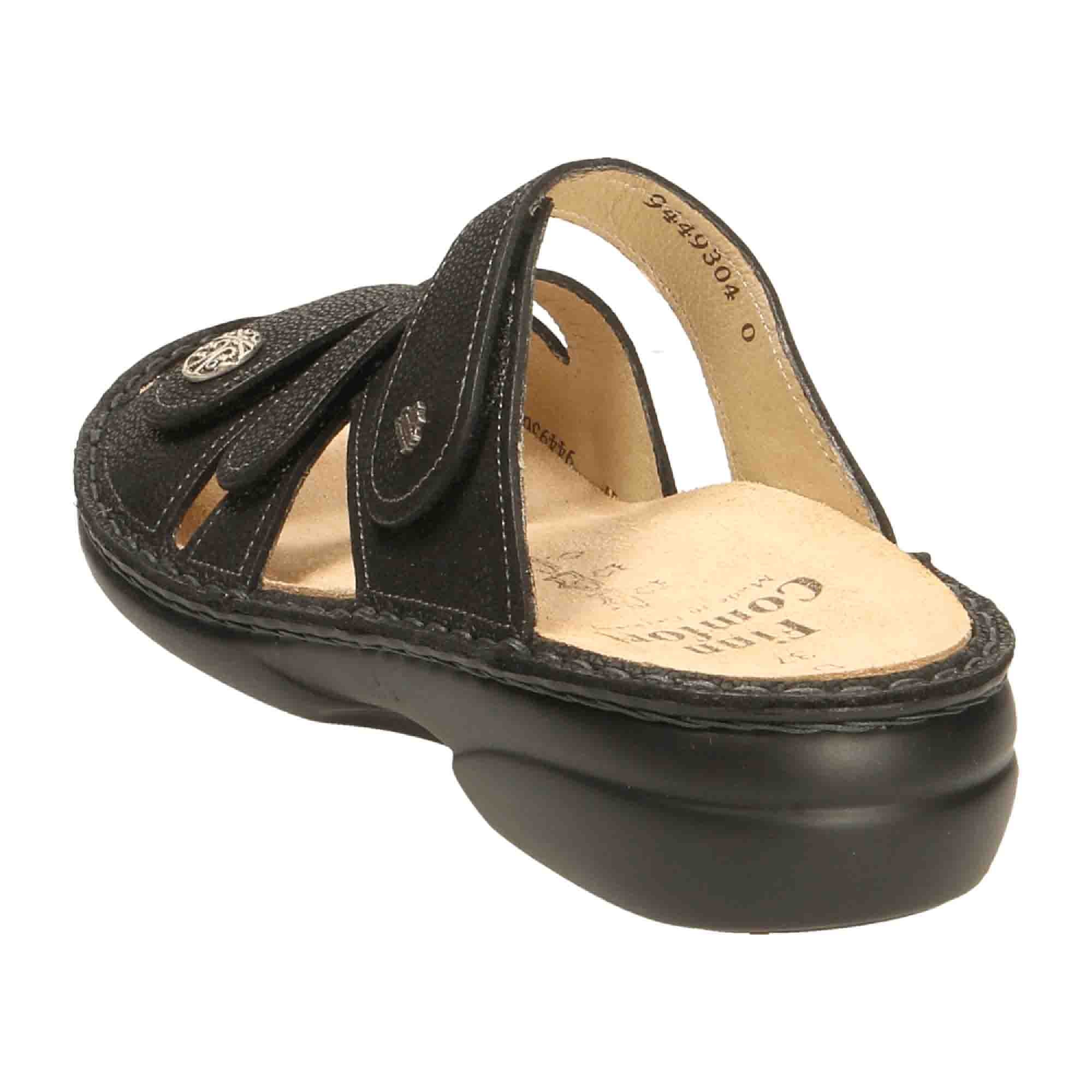 Finn Comfort Ventura-Soft Women's Sandals, Black - Stylish & Orthopedic