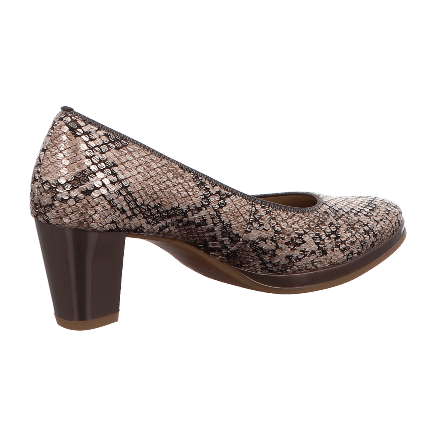 ARA ORLY Women's Pumps in Soft Blue Leather with Square Toe - Bartel-Shop