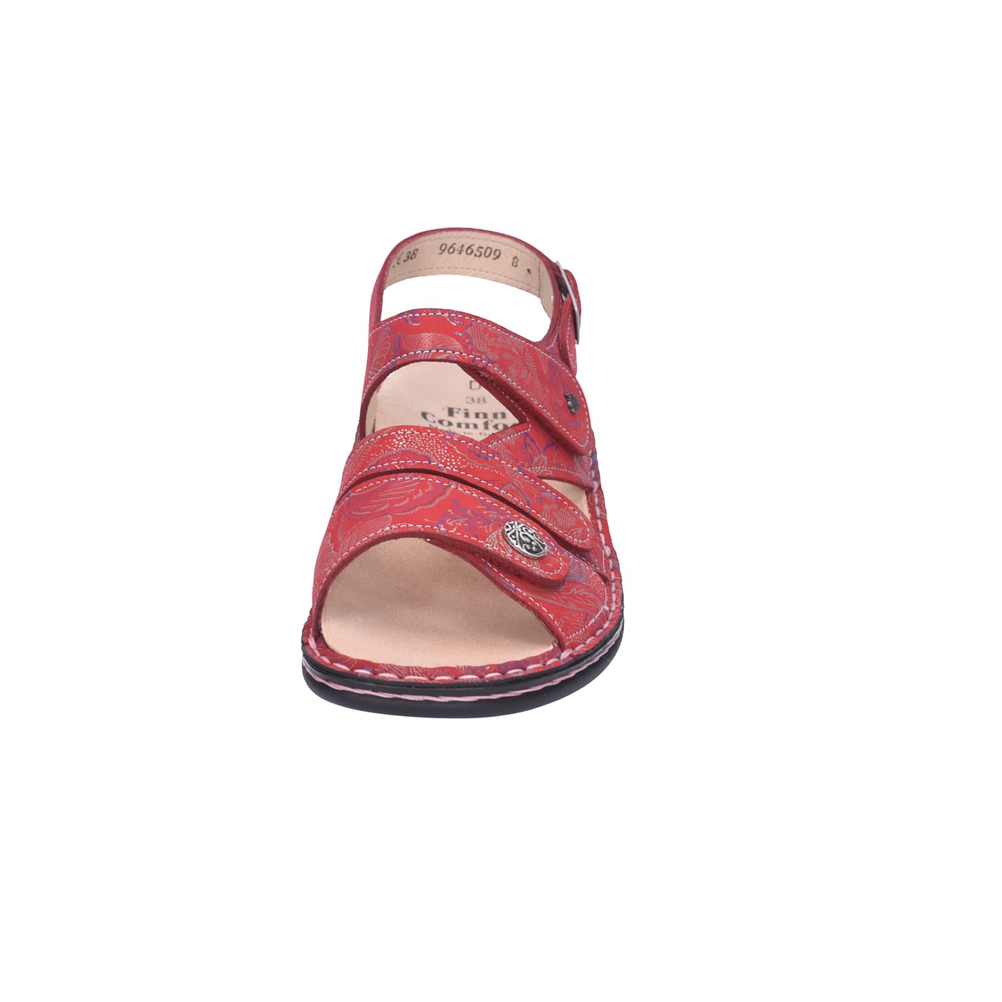 Finn Comfort Gomera Women's Red Sandals - Stylish & Comfortable