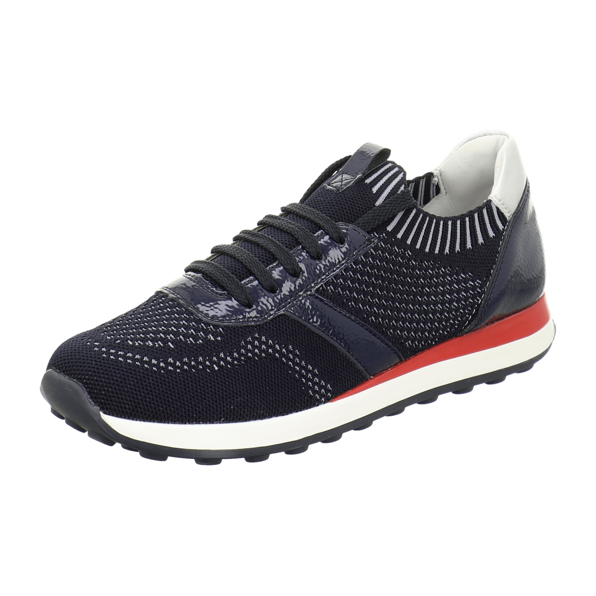 Remonte D181314 Blue Women's Casual Sneakers Textile Upper Lace-Up