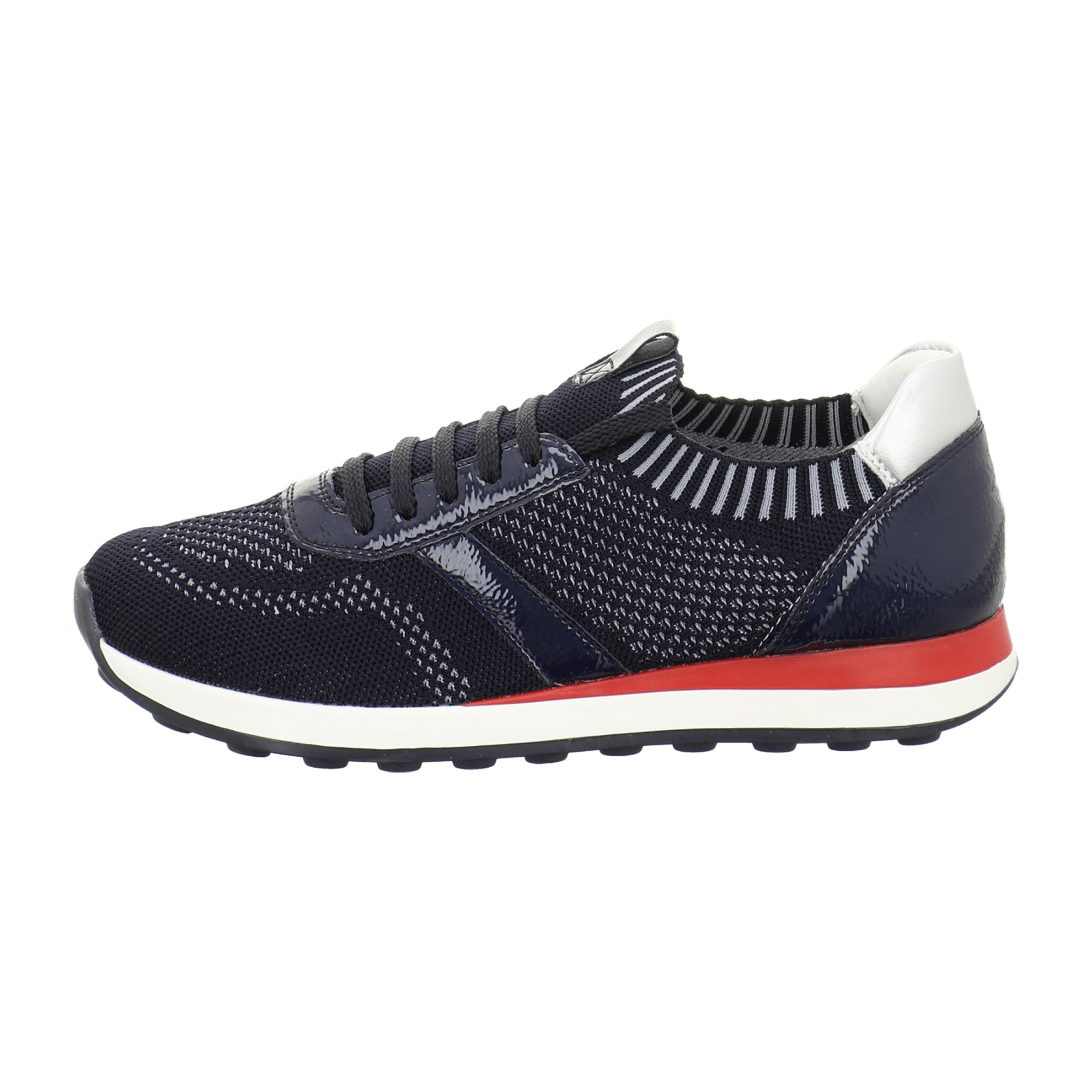 Remonte D181314 Blue Women's Casual Sneakers Textile Upper Lace-Up