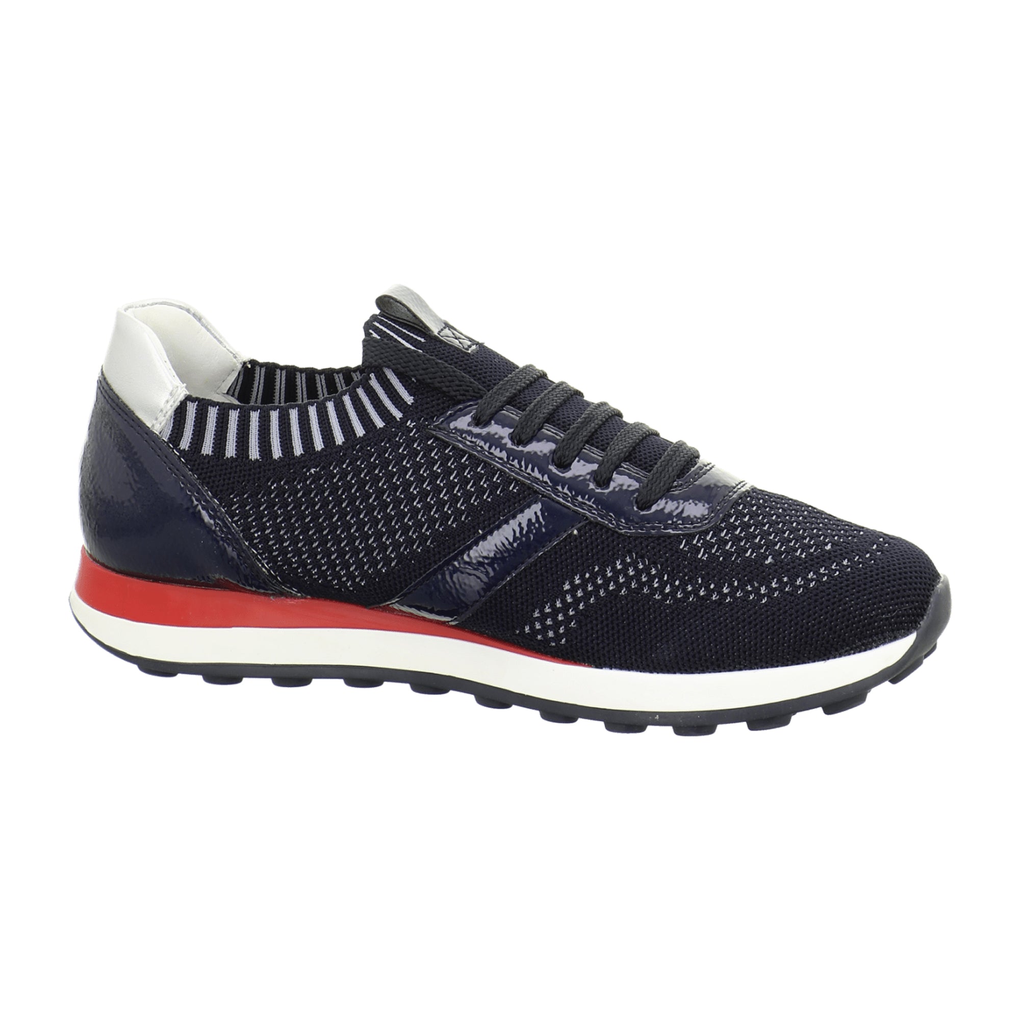 Remonte D181314 Blue Women's Casual Sneakers Textile Upper Lace-Up