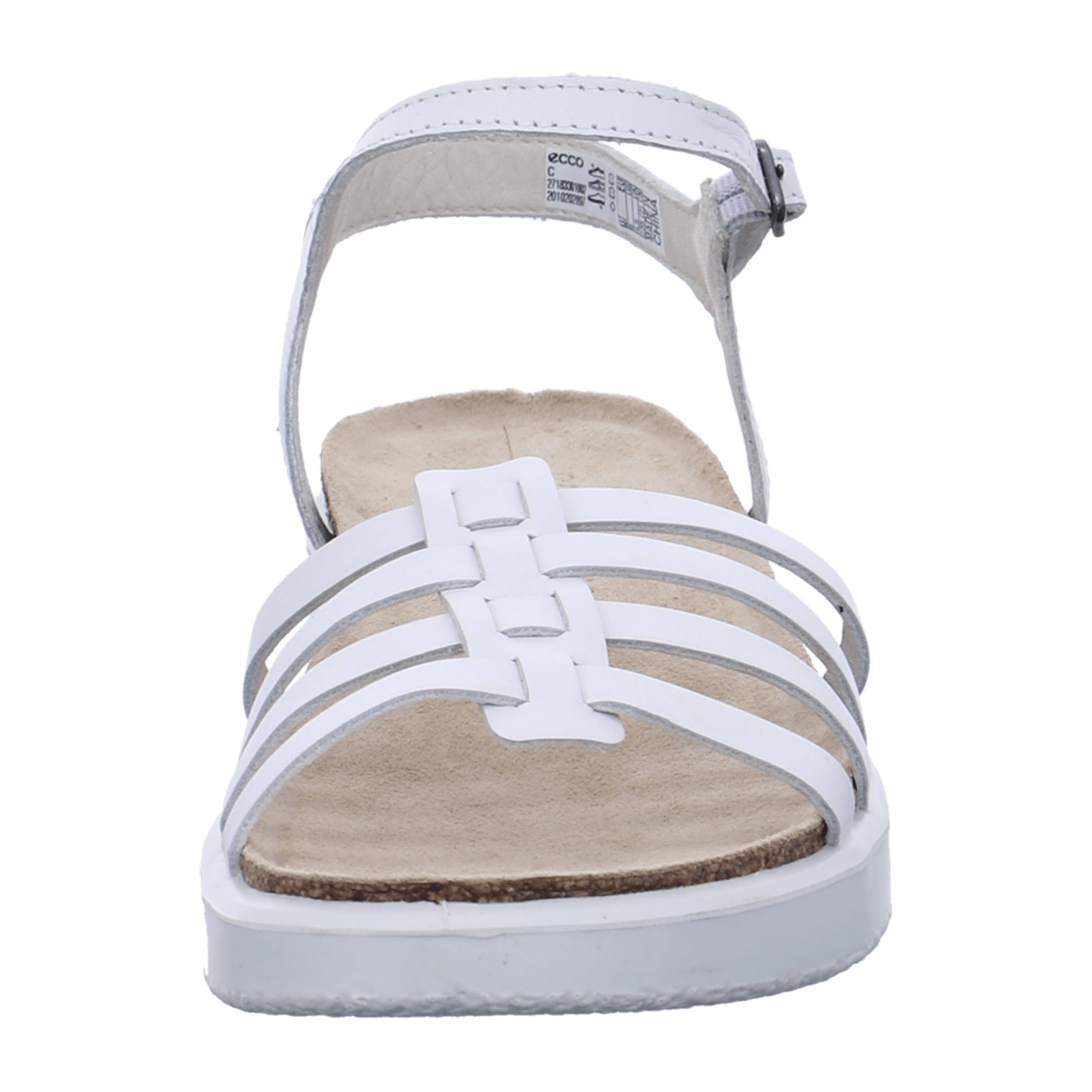 Ecco Women's White Sneakers - Stylish & Durable Footwear for Young Adults