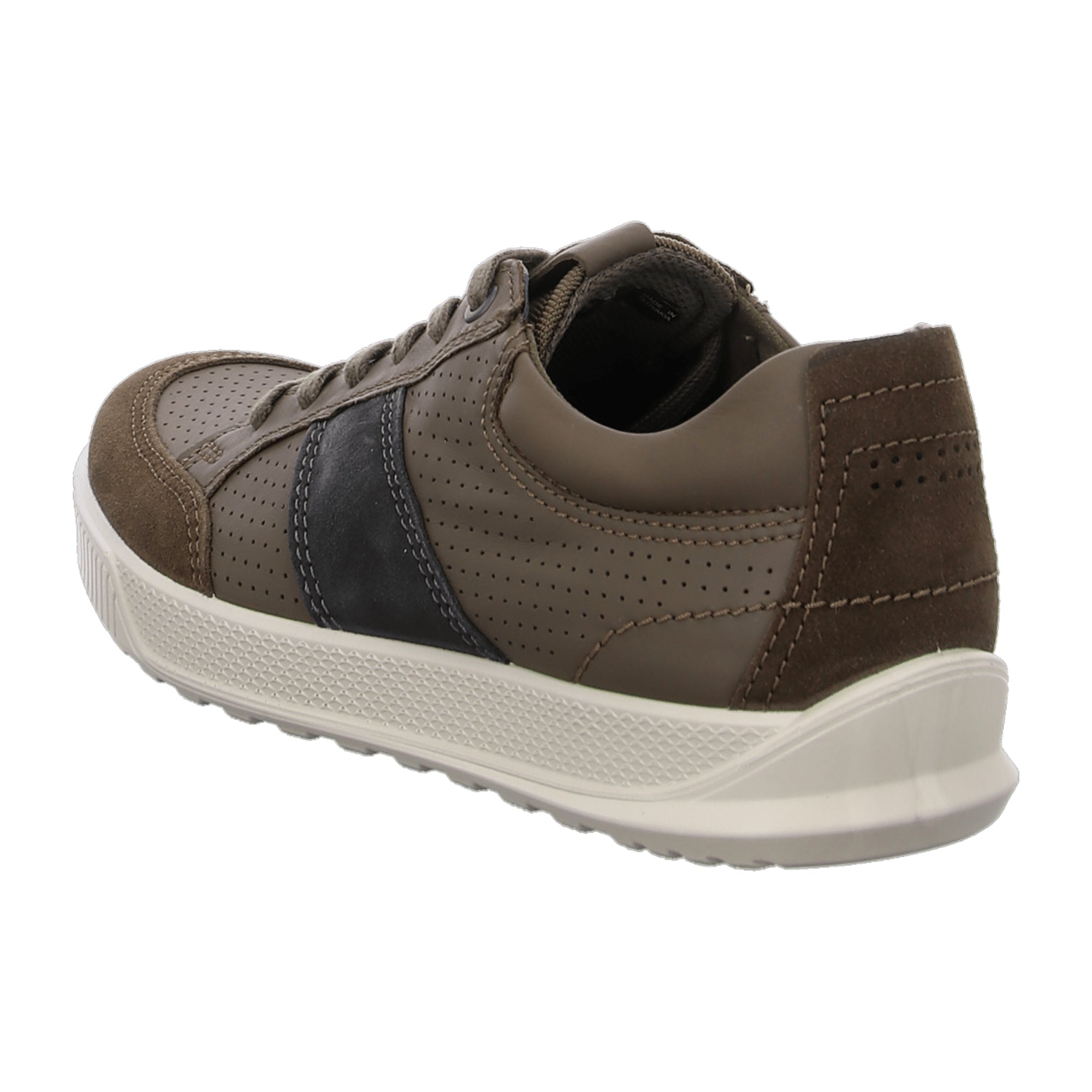 Ecco Byway Men's Casual Brown Leather Shoes - Durable & Stylish