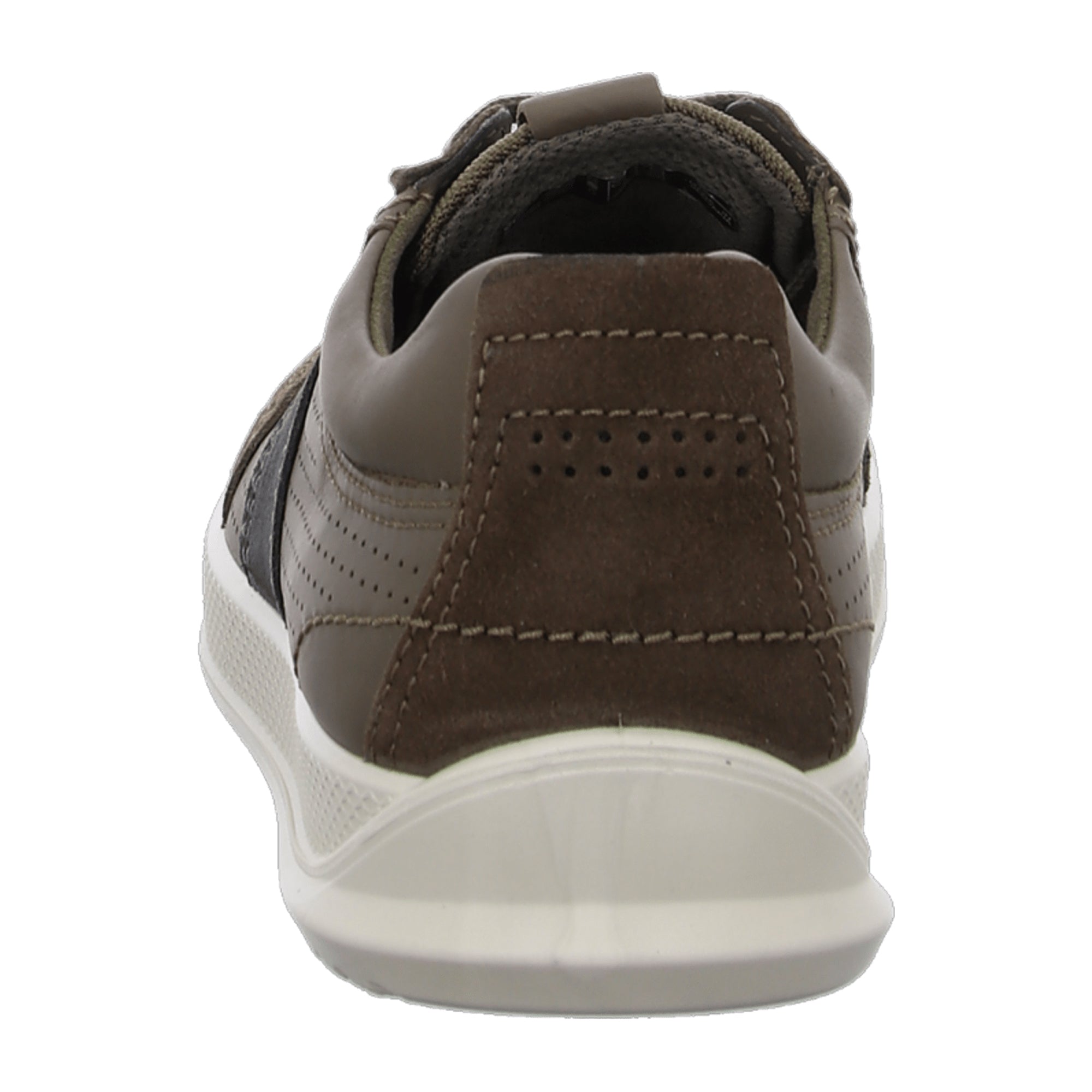 Ecco Byway Men's Casual Brown Leather Shoes - Durable & Stylish