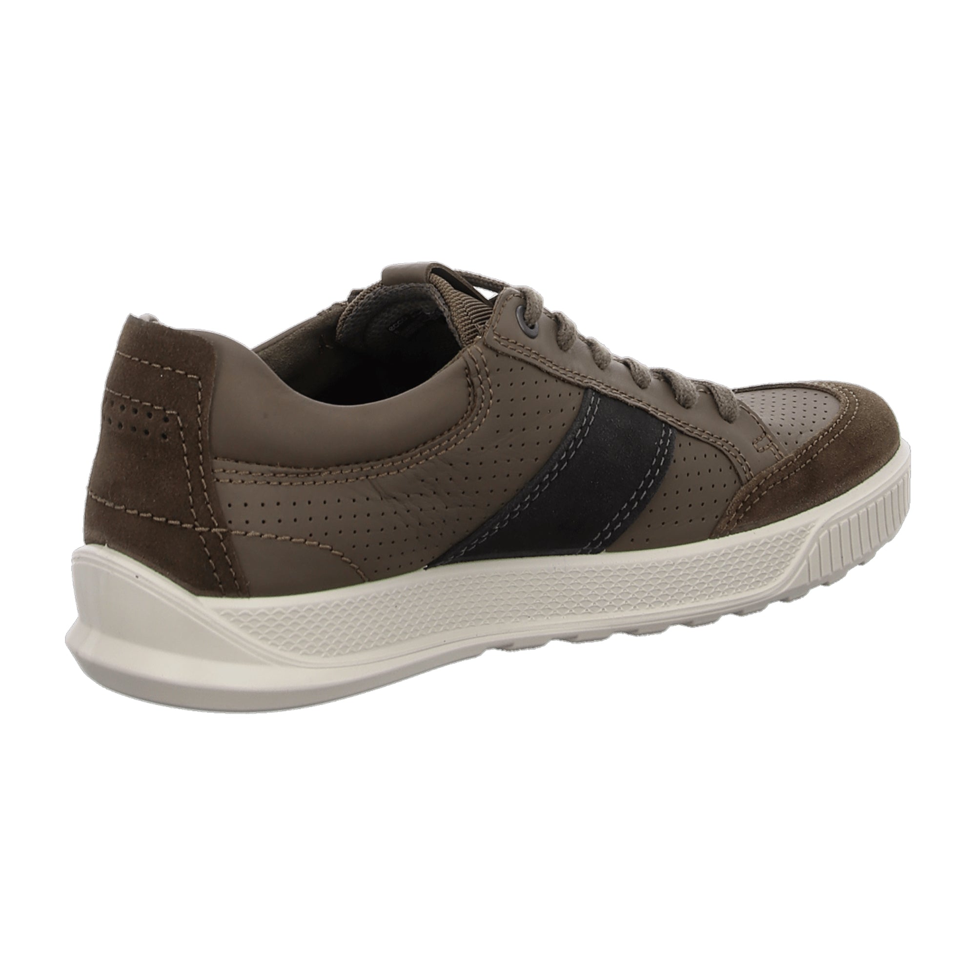 Ecco Byway Men's Casual Brown Leather Shoes - Durable & Stylish