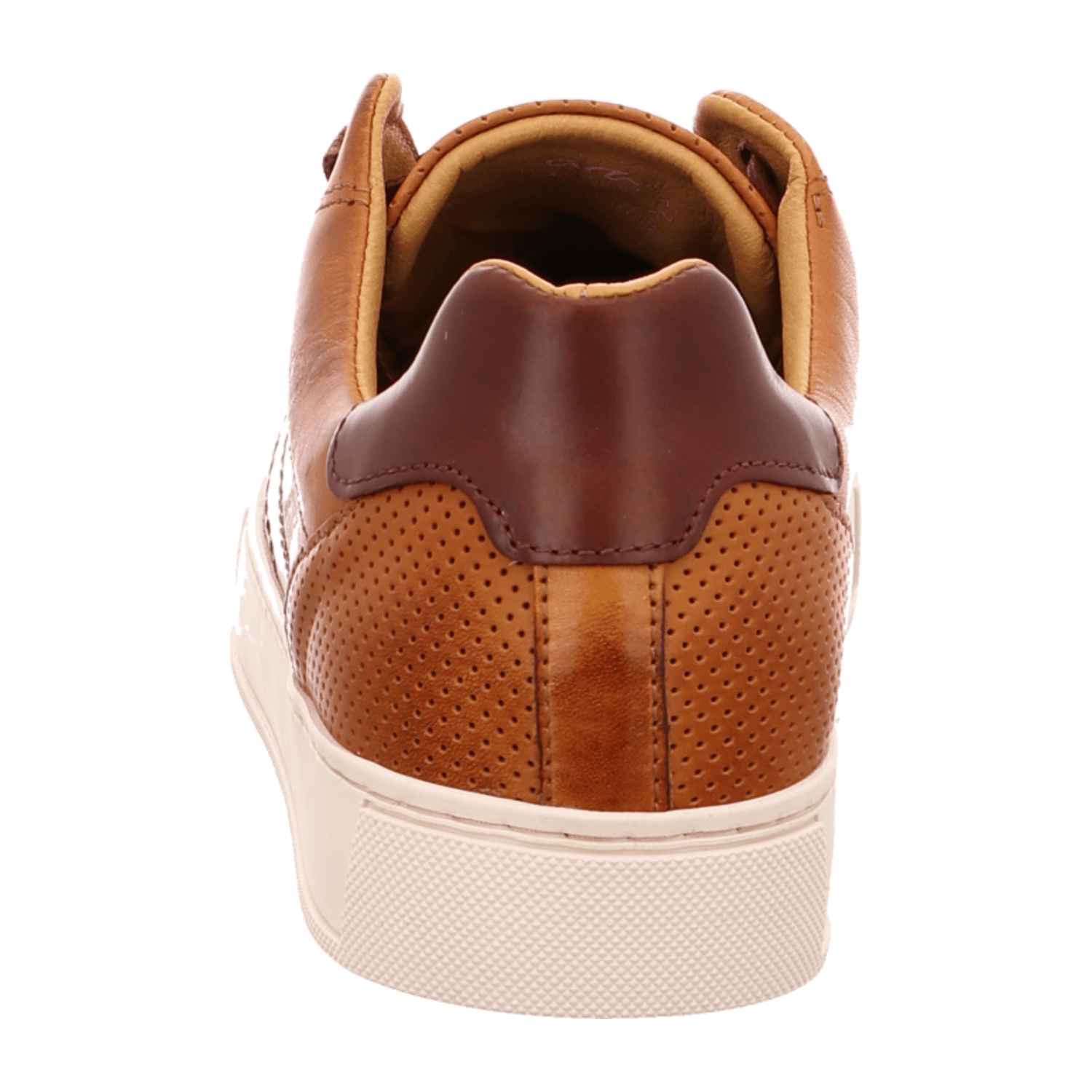 ARA MPard Highsoft Men's Lace-Up Shoes in Smooth Leather, Brown, Low-Top Style, Cold-Weather Lined, Rubber Sole