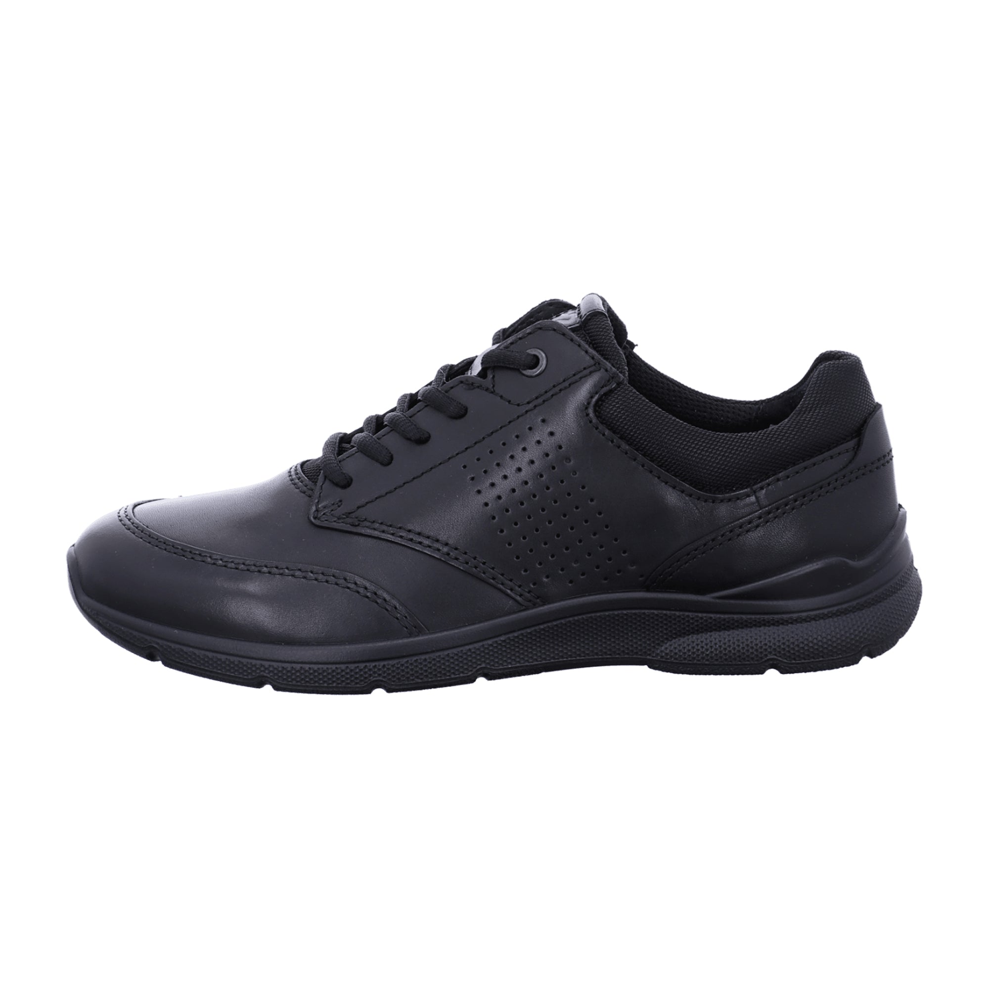 ECCO Irving Men's Black Leather Dress Shoes - Stylish Lace-up Oxfords