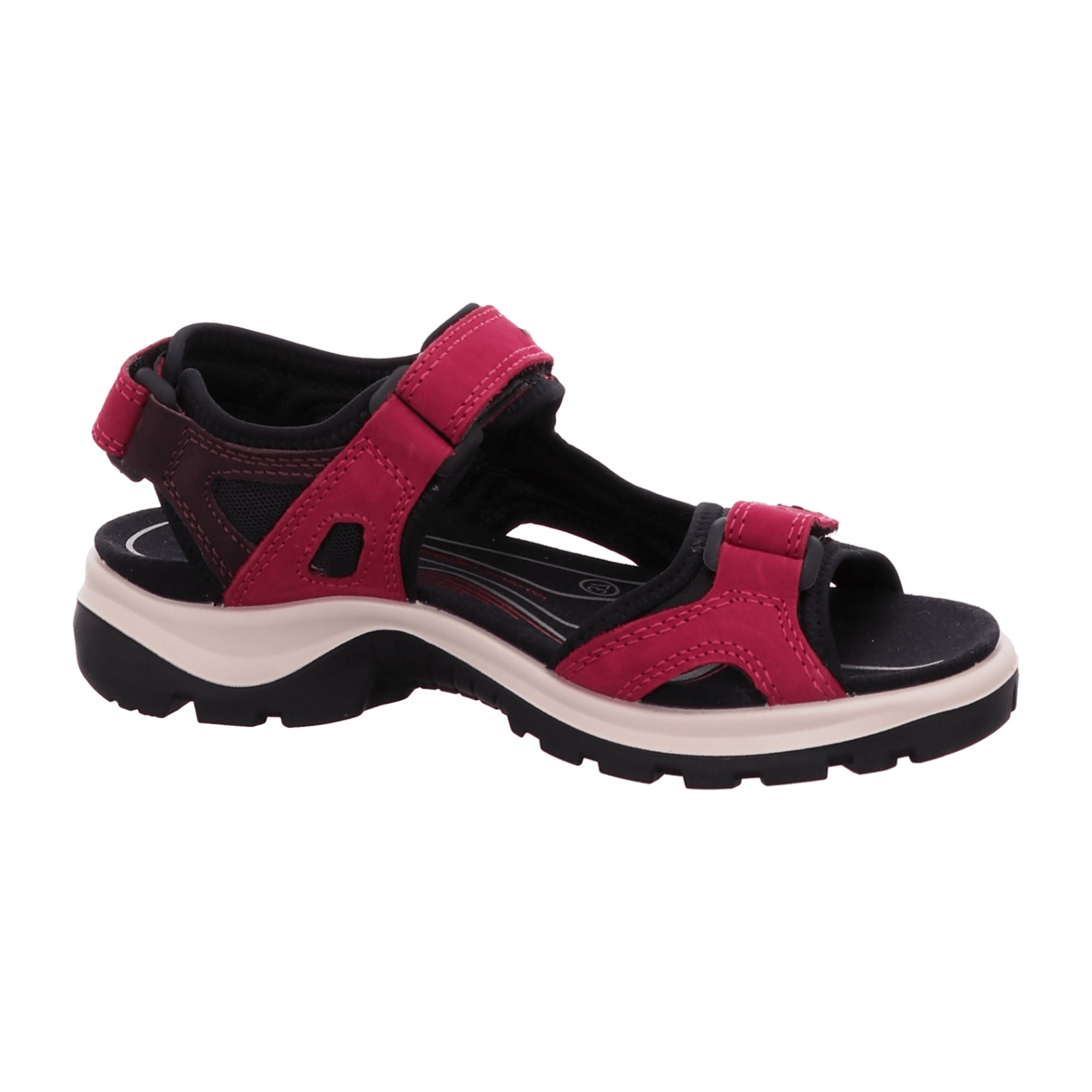 ECCO Women's OFFROAD Adjustable Sandals - Vibrant Red