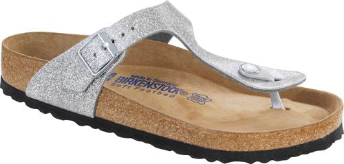 Birkenstock thong sandal Gizeh BF WB Magic Galaxy Silver - Bartel-Shop