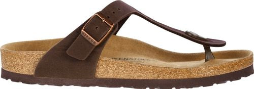 Birkenstock thong sandal Gizeh cocoa brown MF - Bartel-Shop