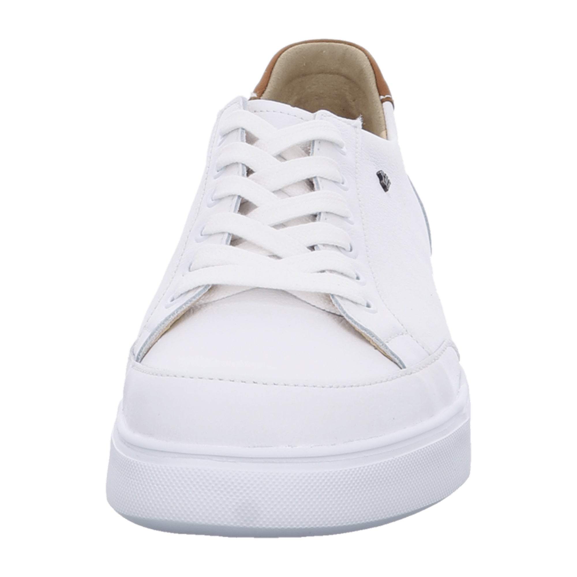 Finn Comfort Brandon Men's Comfort Shoes, Stylish White Leather