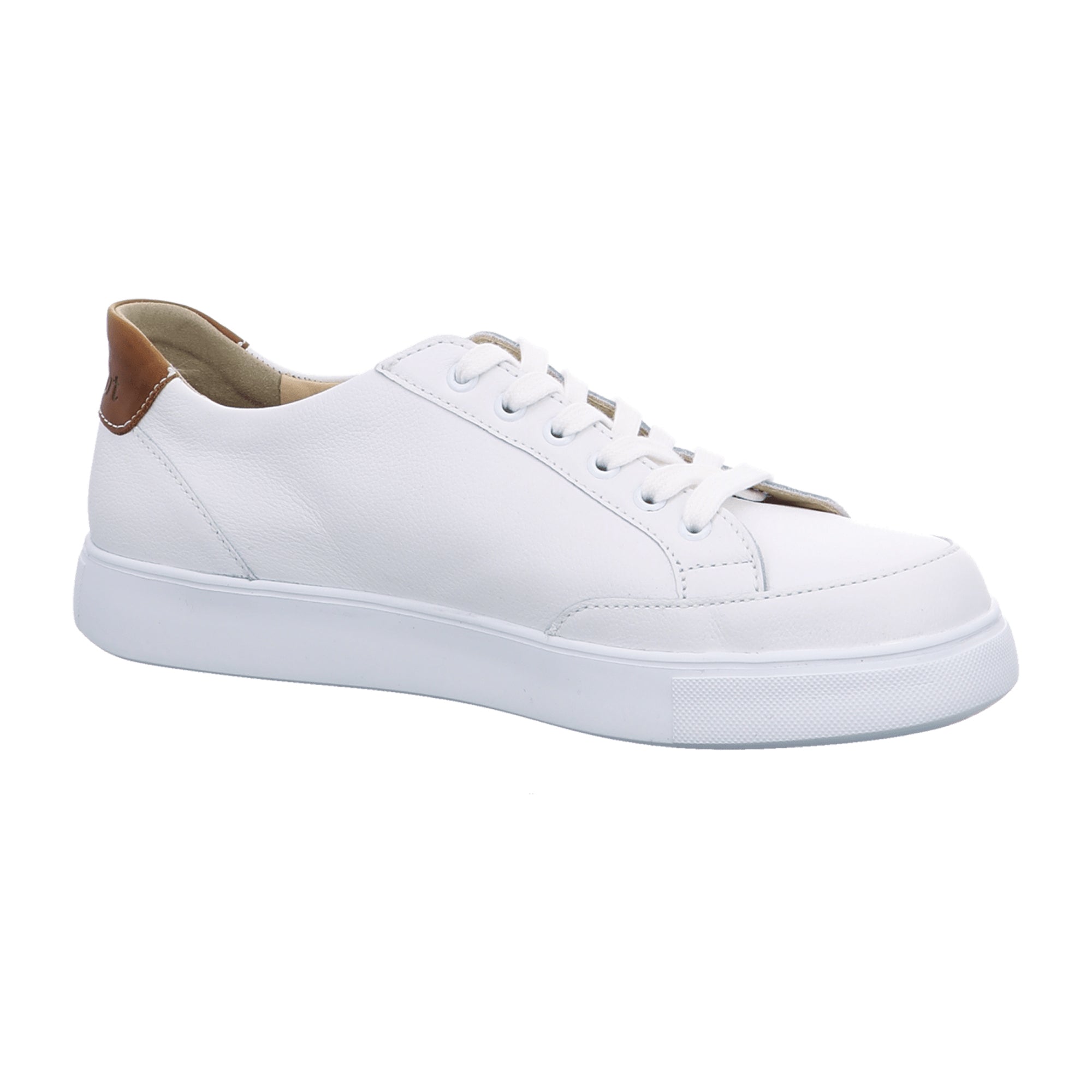 Finn Comfort Brandon Men's Comfort Shoes, Stylish White Leather