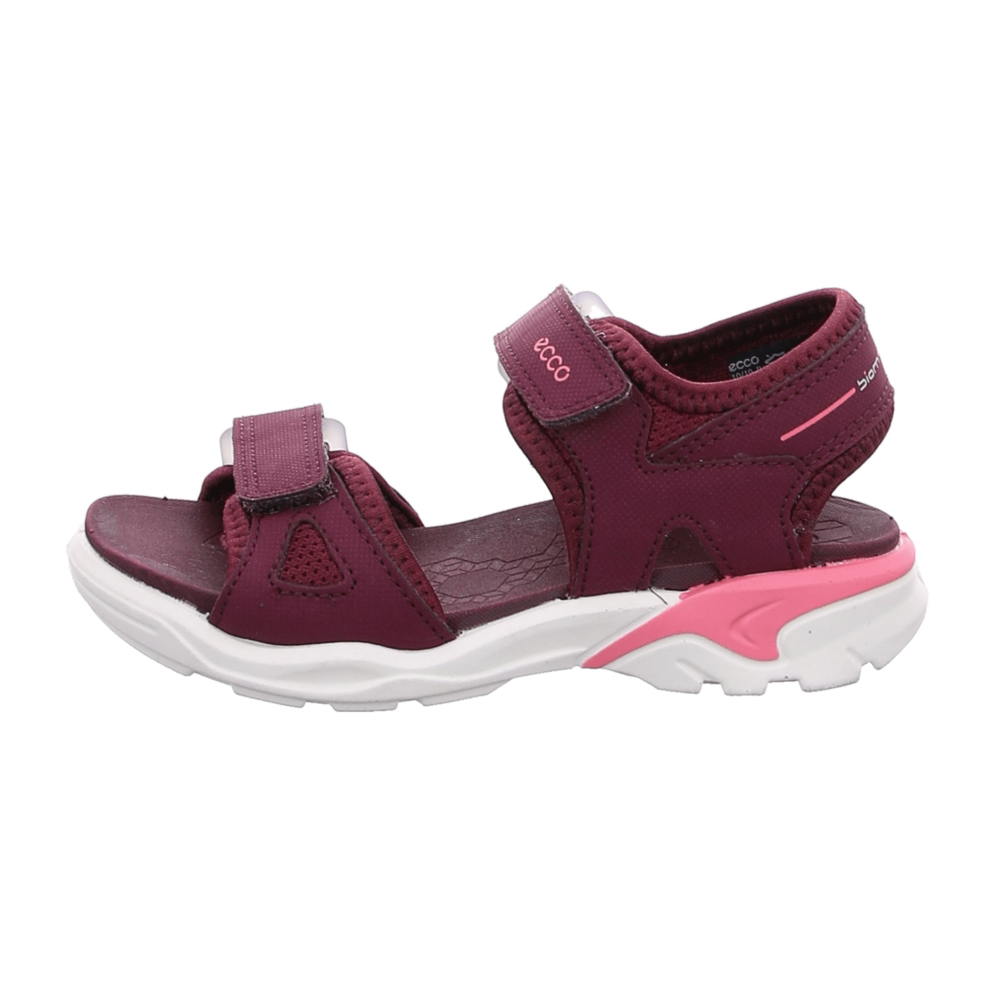 Ecco BIOM RAFT Kids Sandals in Vibrant Red - Durable & Stylish