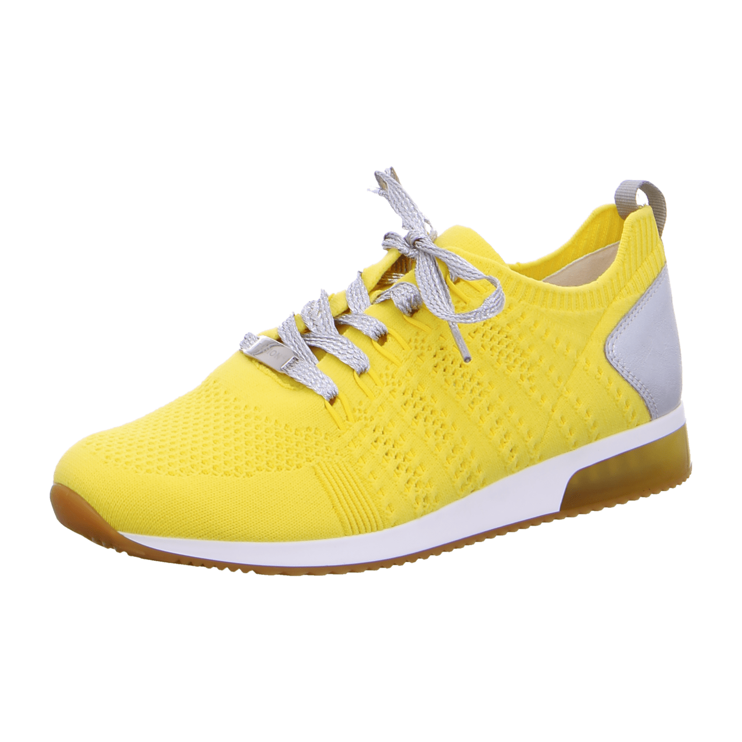 ARA Women's Low-Top Lace-Up Sneakers in White with Synthetic Sole and Cold-Weather Lined Interior