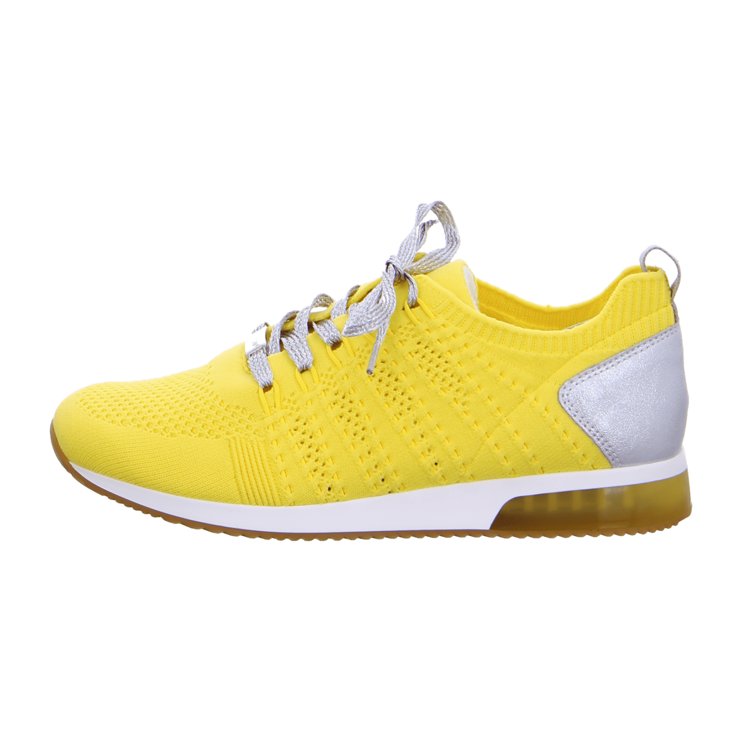 ARA Women's Low-Top Lace-Up Sneakers in White with Synthetic Sole and Cold-Weather Lined Interior