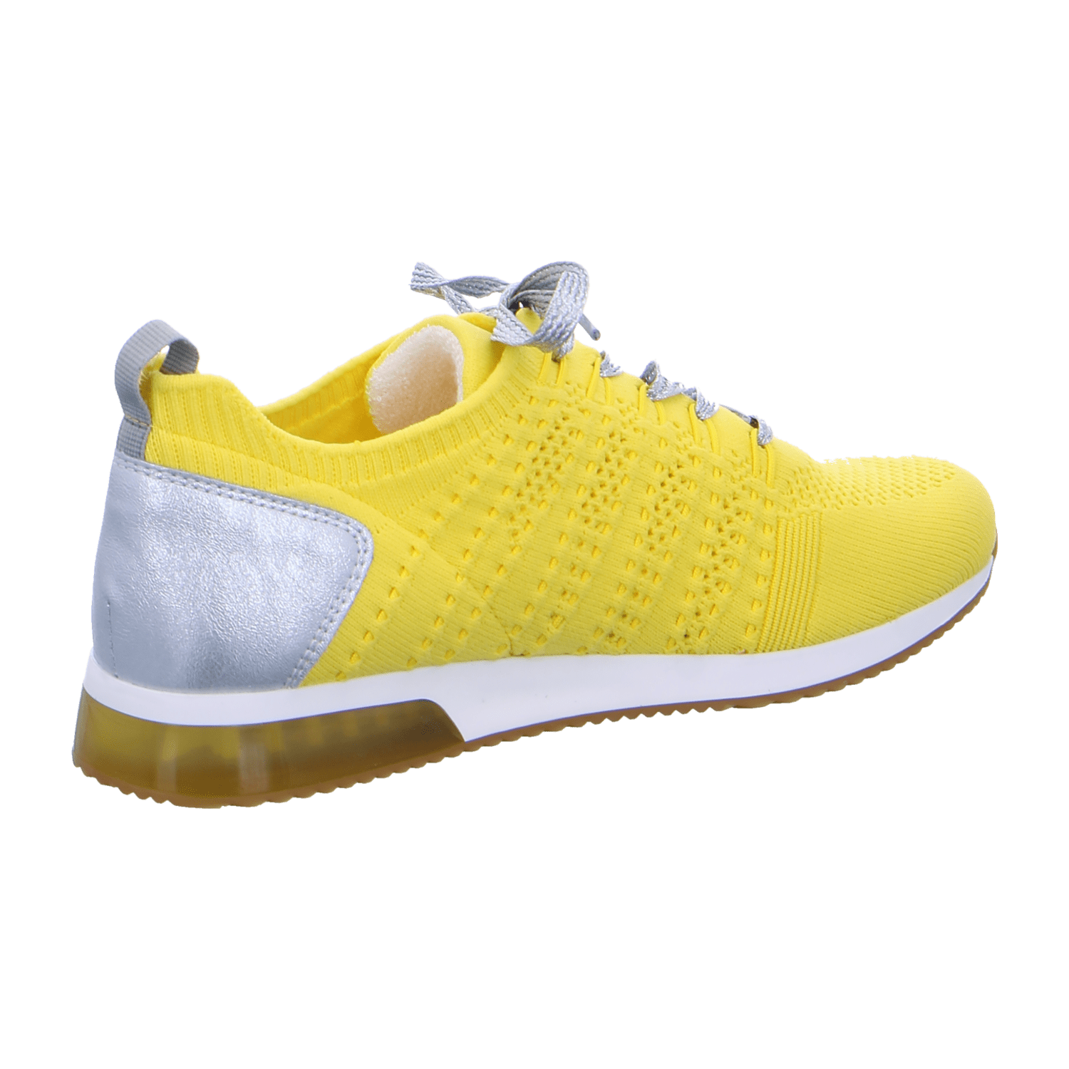 ARA Women's Low-Top Lace-Up Sneakers in White with Synthetic Sole and Cold-Weather Lined Interior