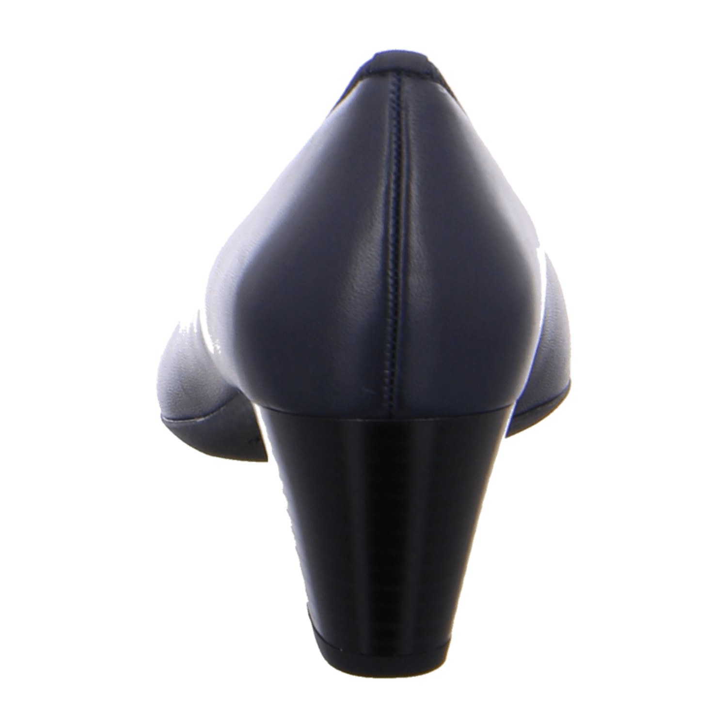 ARA VERONA Women's Square-Toe Blue Smooth Leather Pumps