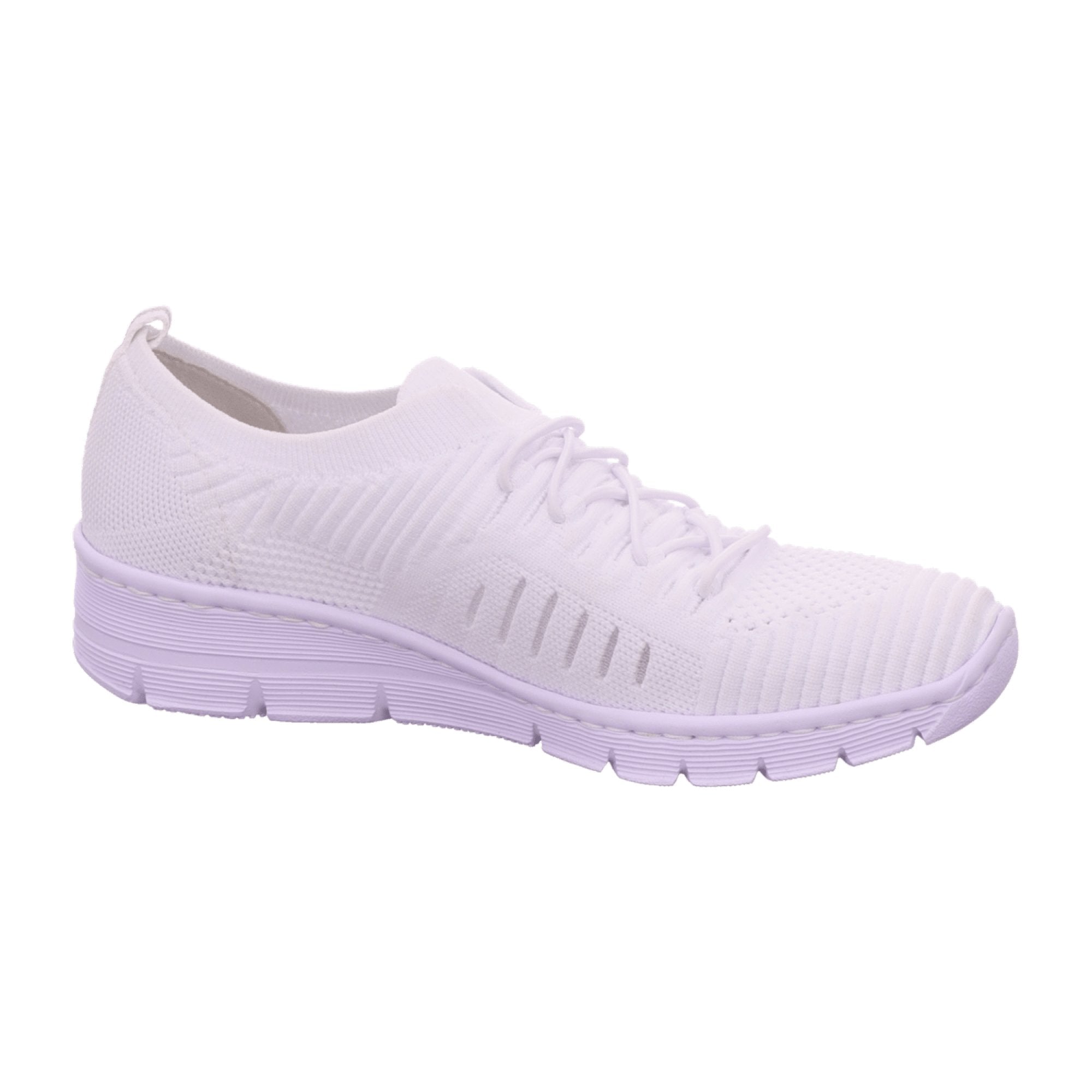 Rieker NV Women's White Shoes Stylish Comfortable Footwear for Everyday Use