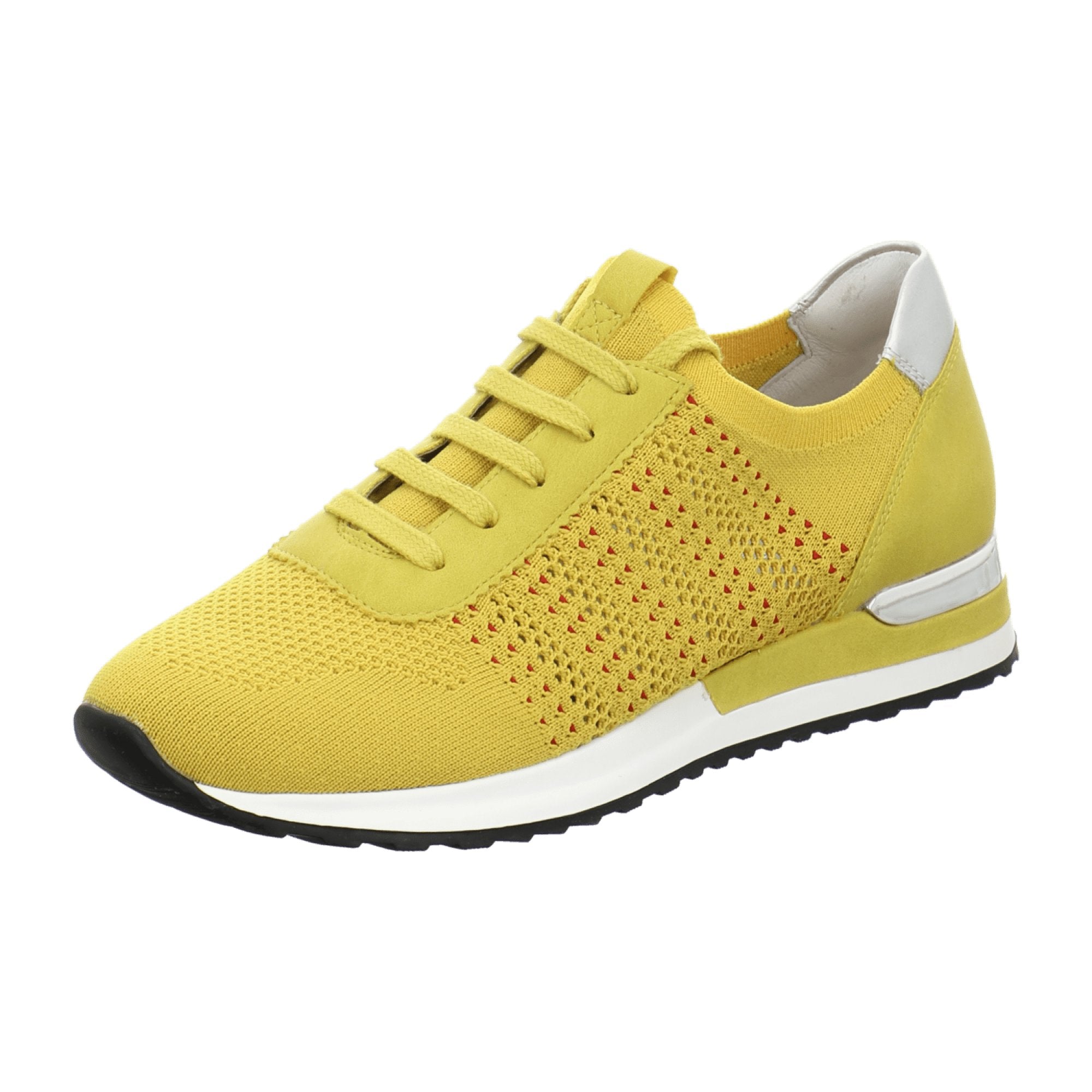 Remonte Yellow Women's Shoes R2507-68 with Removable Insole and Textile Upper