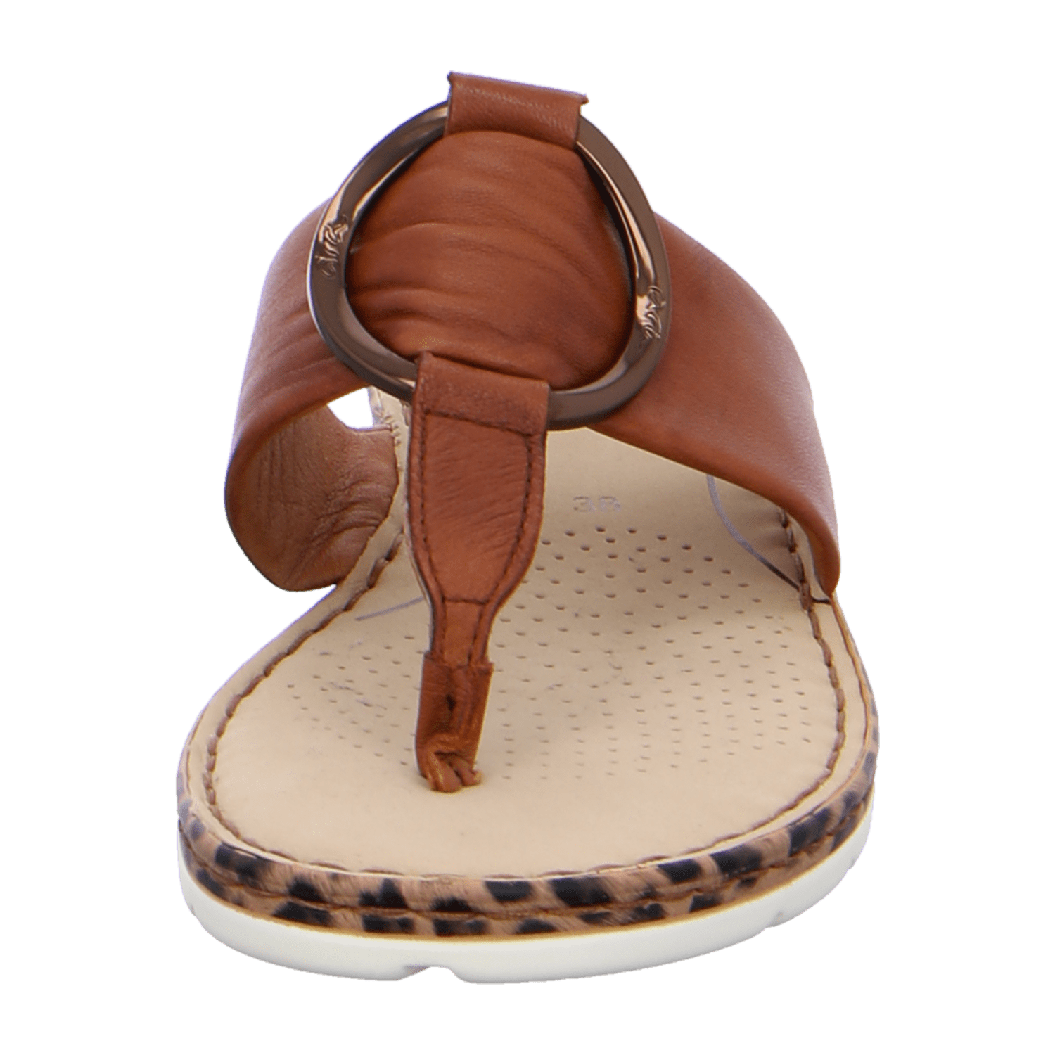 ARA POSITANO 12-16164-08 COGNAC SS 2021 Women's Leather Slip-On Mules in Brown