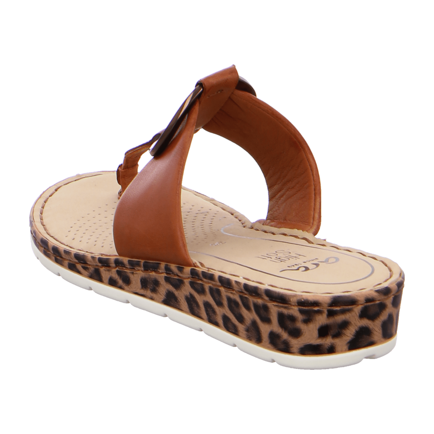 ARA POSITANO 12-16164-08 COGNAC SS 2021 Women's Leather Slip-On Mules in Brown