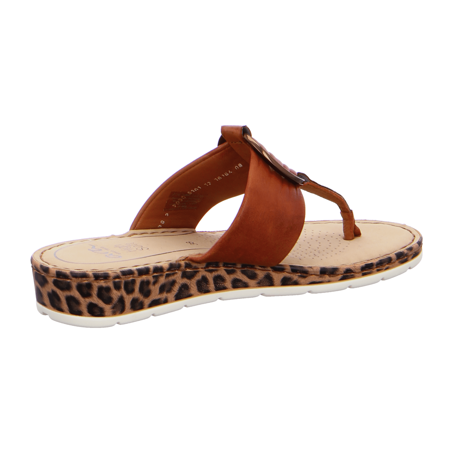 ARA POSITANO 12-16164-08 COGNAC SS 2021 Women's Leather Slip-On Mules in Brown