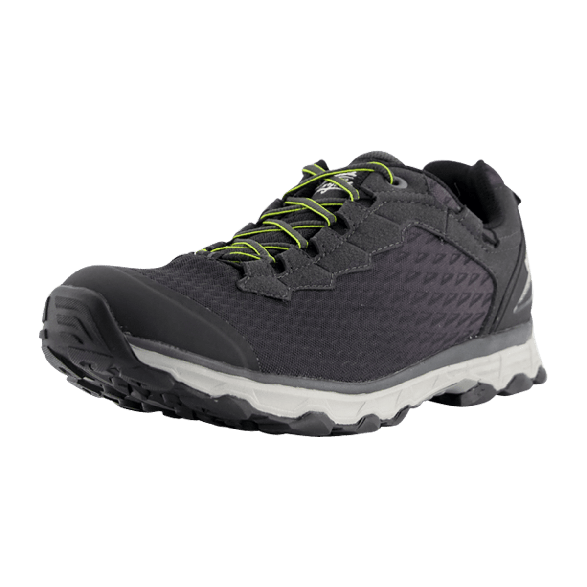 Meindl Men's Trekking Shoes - Lightweight Black Mesh Hiking Sneakers