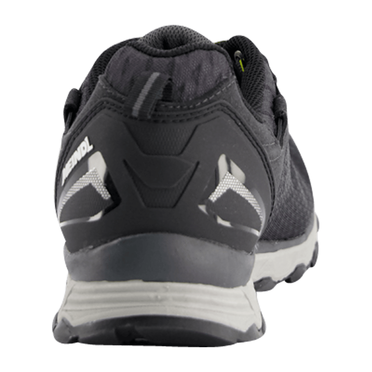 Meindl Men's Trekking Shoes - Lightweight Black Mesh Hiking Sneakers