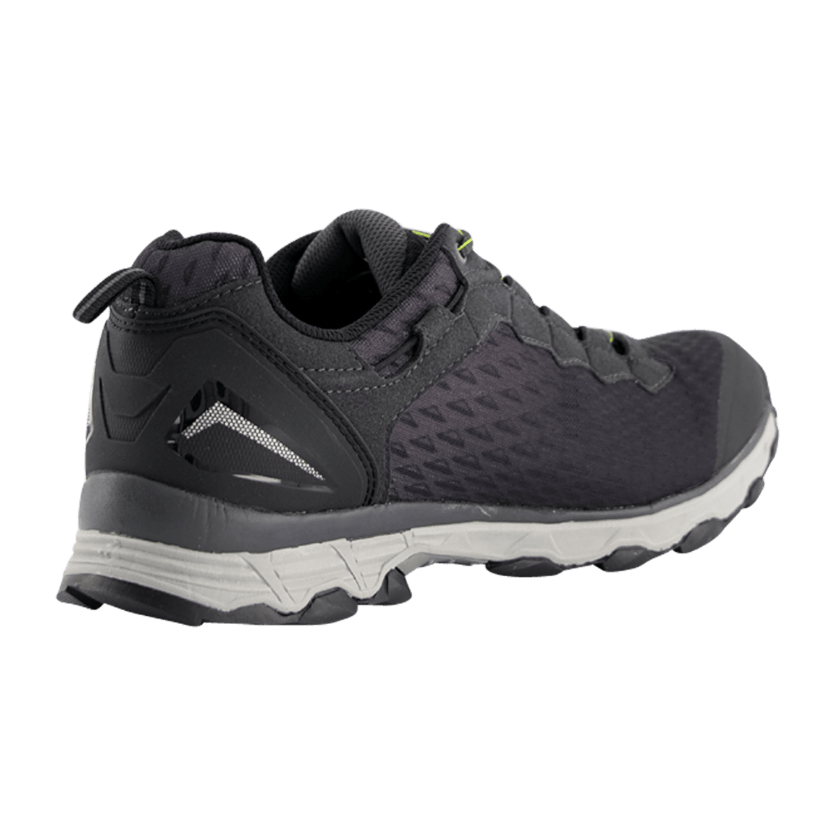 Meindl Men's Trekking Shoes - Lightweight Black Mesh Hiking Sneakers