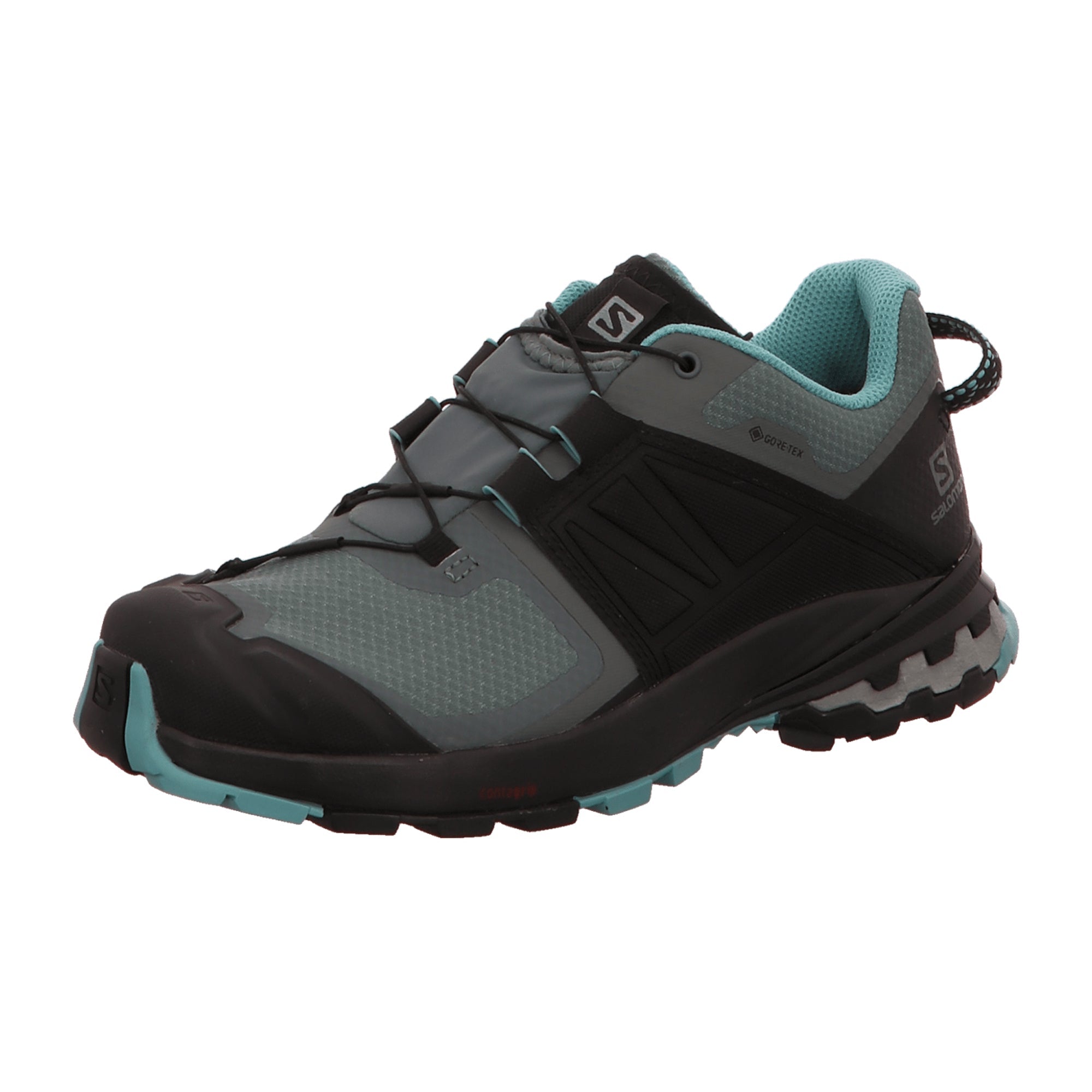 Salomon sportswear for women, green, shoes