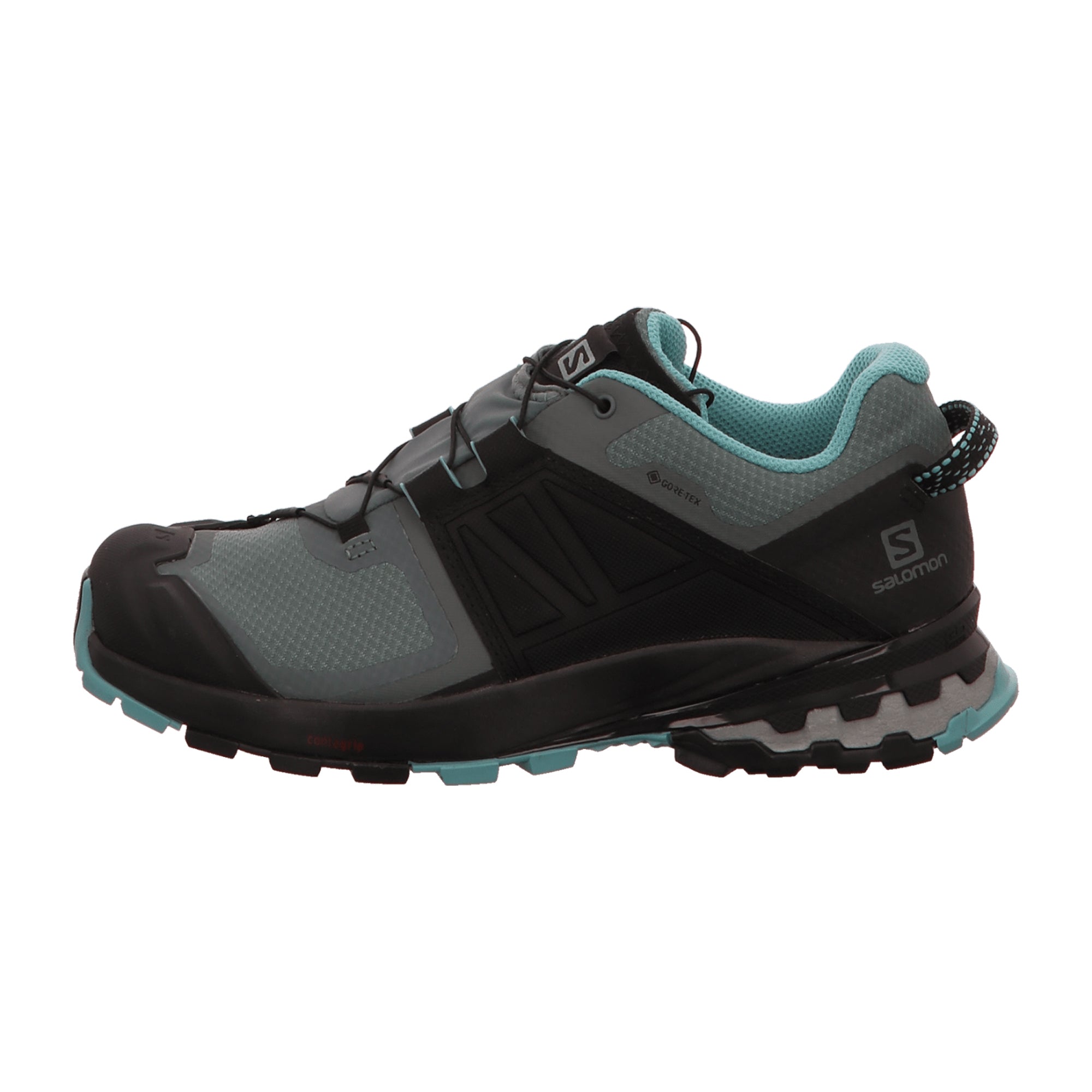Salomon sportswear for women, green, shoes