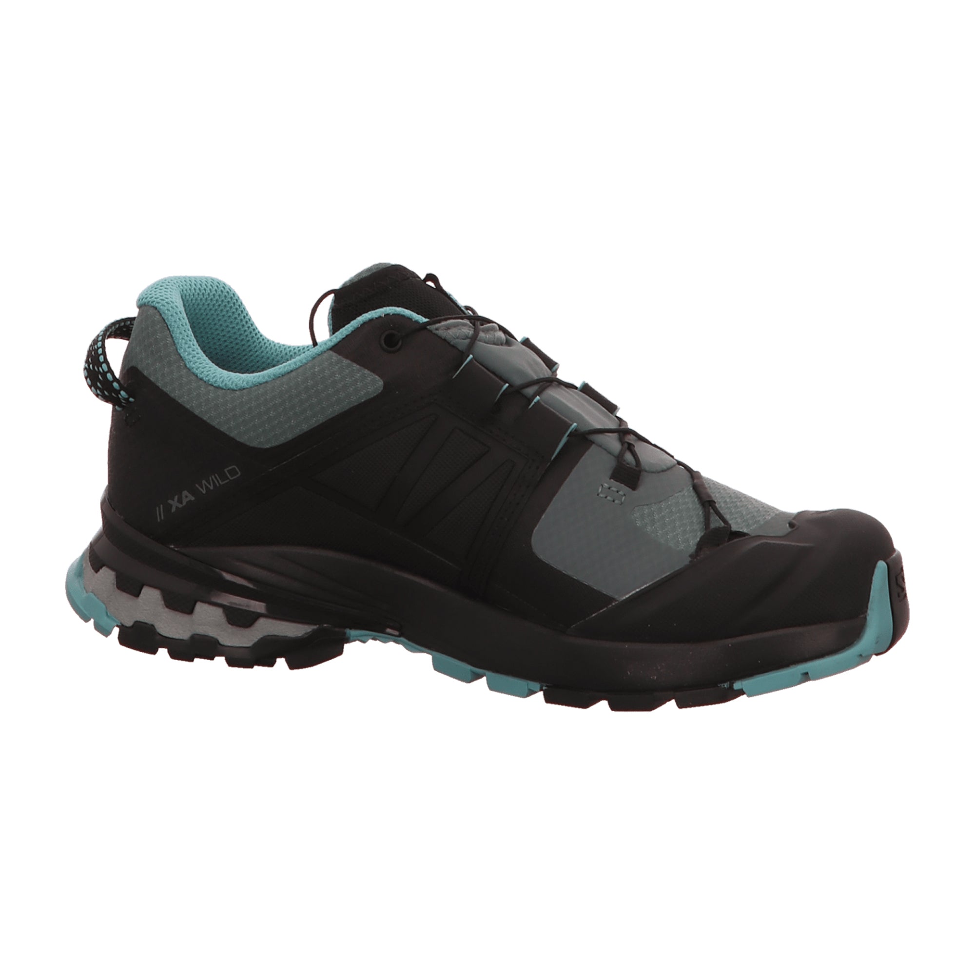Salomon sportswear for women, green, shoes