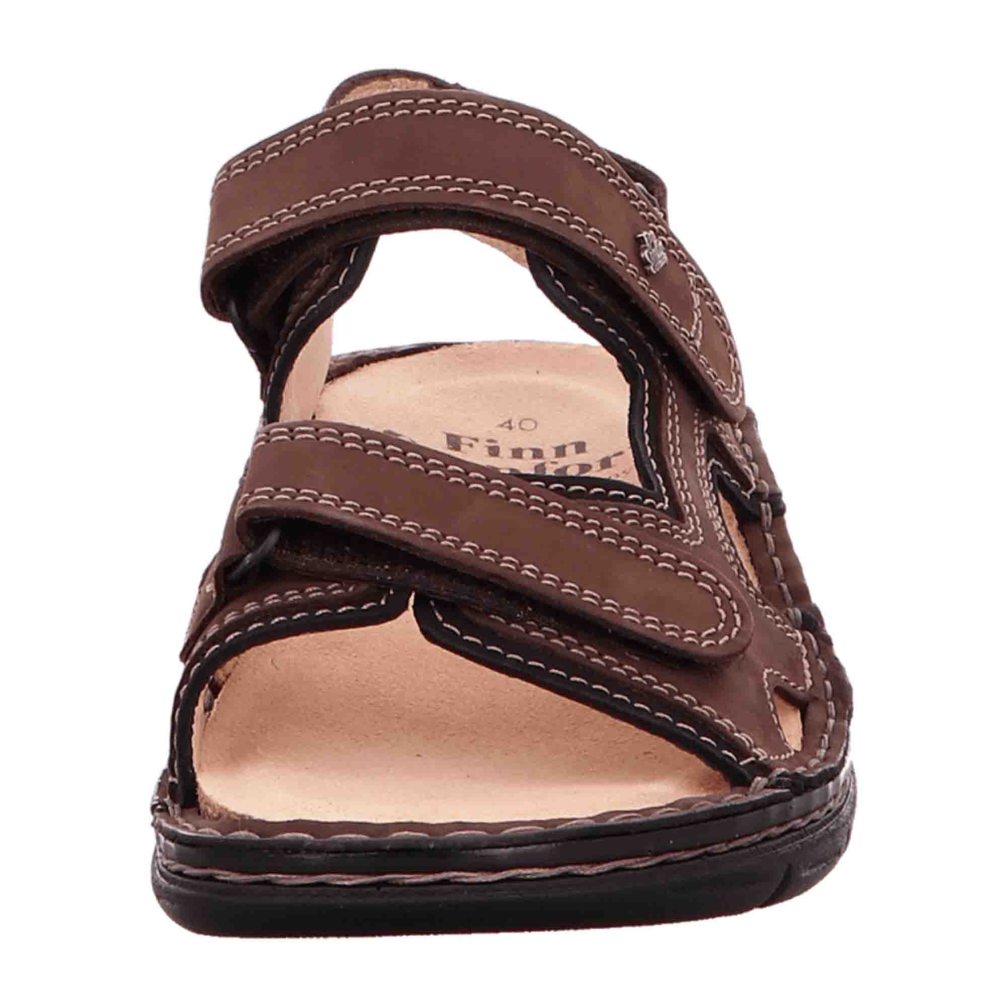 Finn Comfort Wanaka-S Men's Comfortable Walking Shoes, Stylish Brown Leather