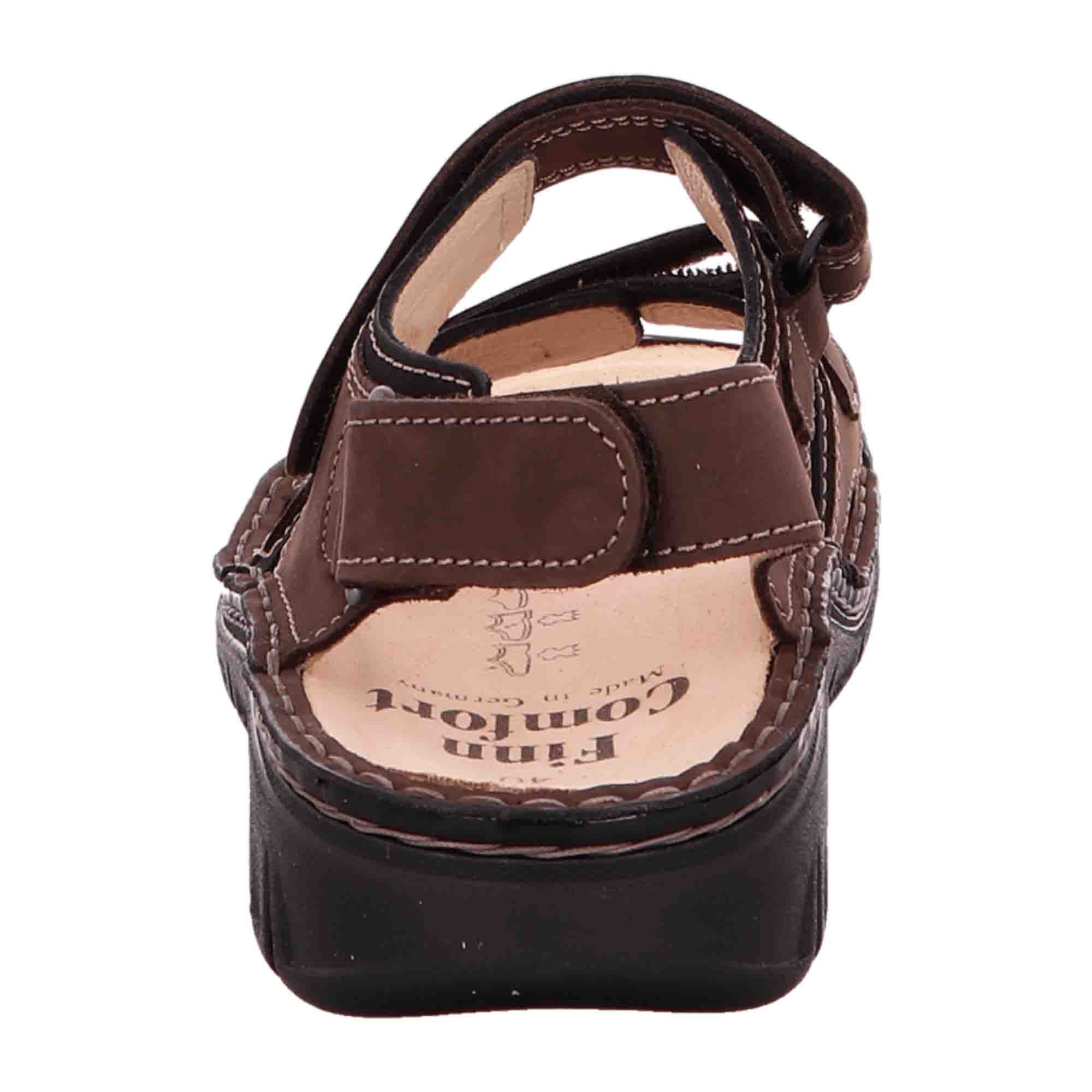 Finn Comfort Wanaka-S Men's Comfortable Walking Shoes, Stylish Brown Leather