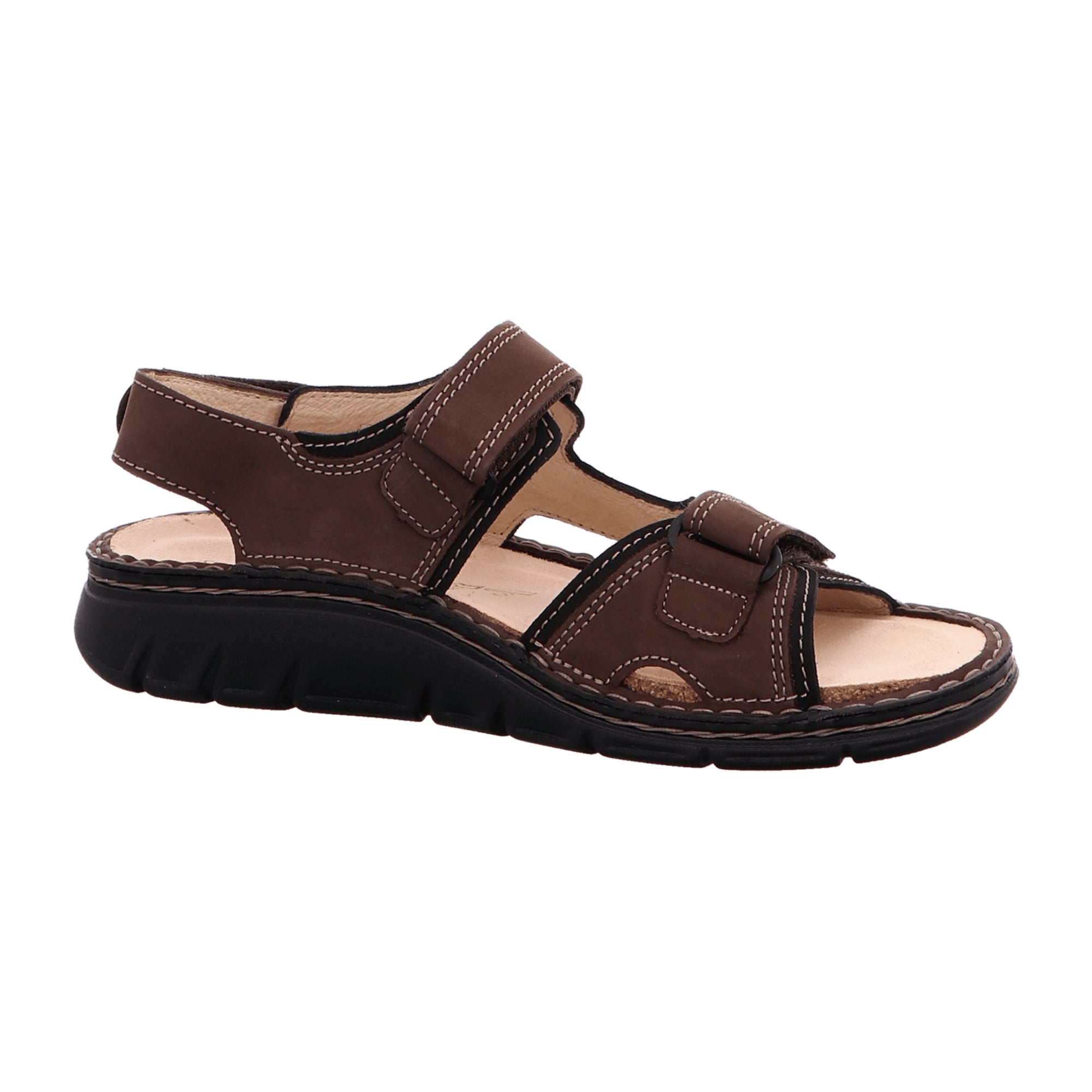 Finn Comfort Wanaka-S Men's Comfortable Walking Shoes, Stylish Brown Leather