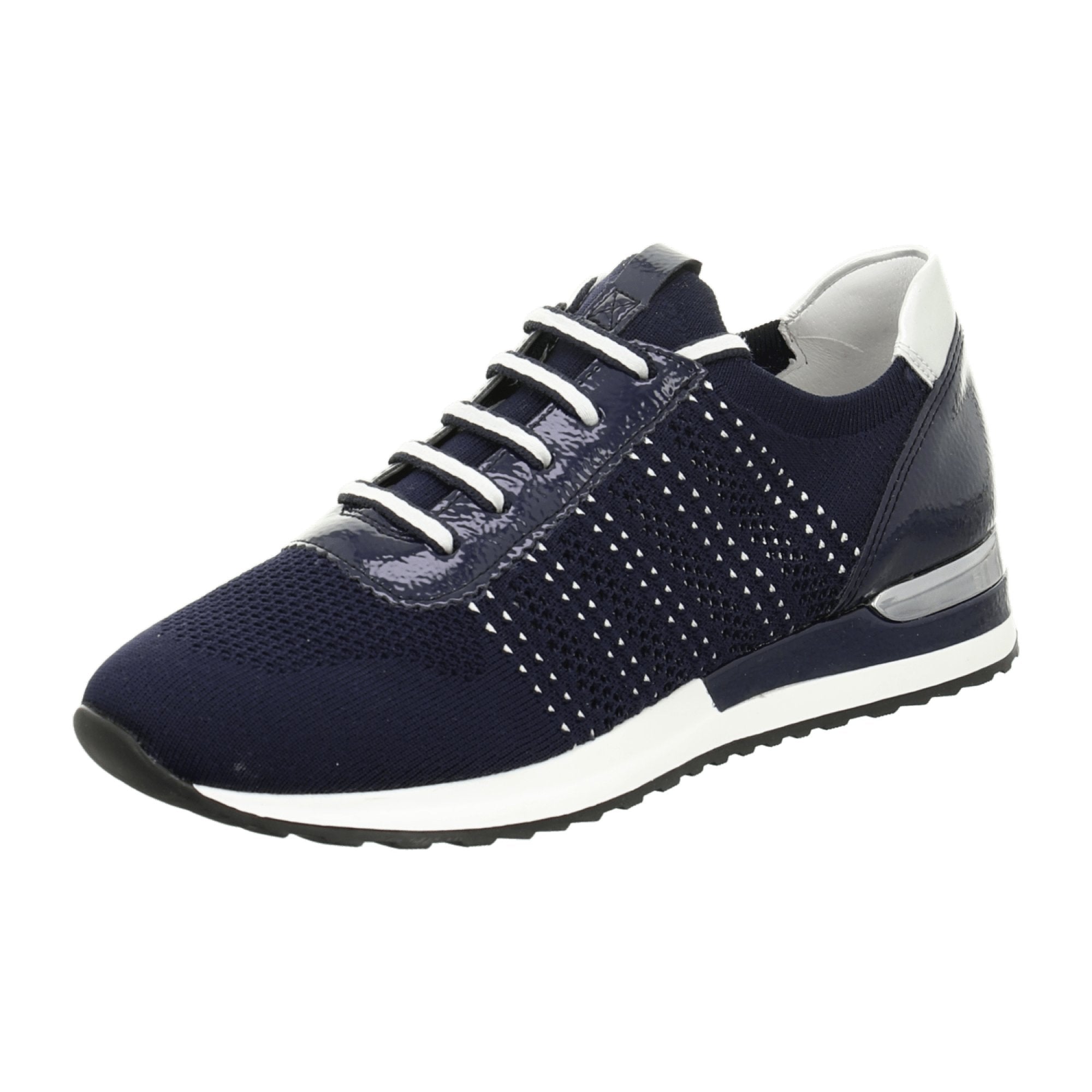 Remonte R2507-14 Blue Women's Sneakers with Removable Insole and Lace-Up Closure