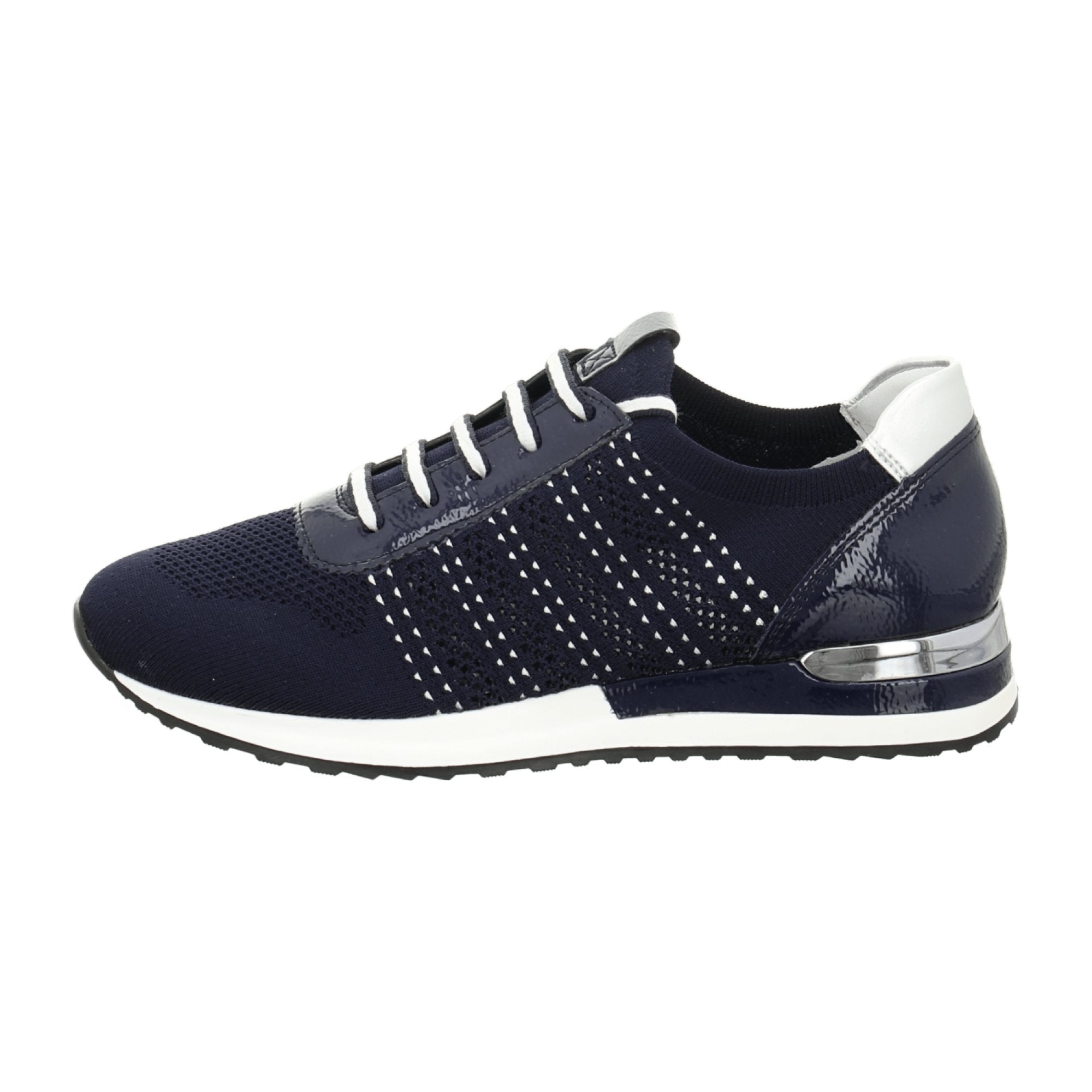 Remonte R2507-14 Blue Women's Sneakers with Removable Insole and Lace-Up Closure