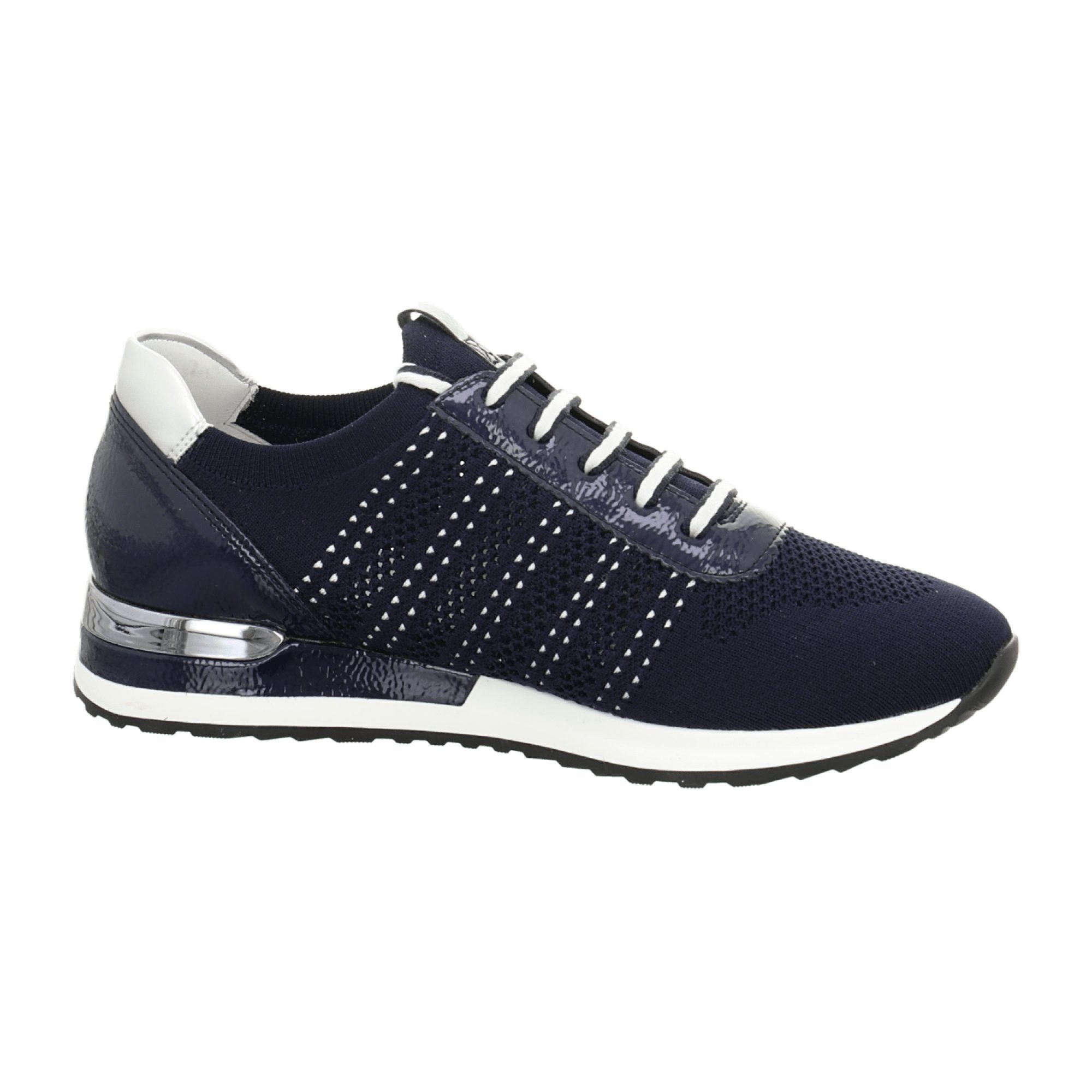 Remonte R2507-14 Blue Women's Sneakers with Removable Insole and Lace-Up Closure