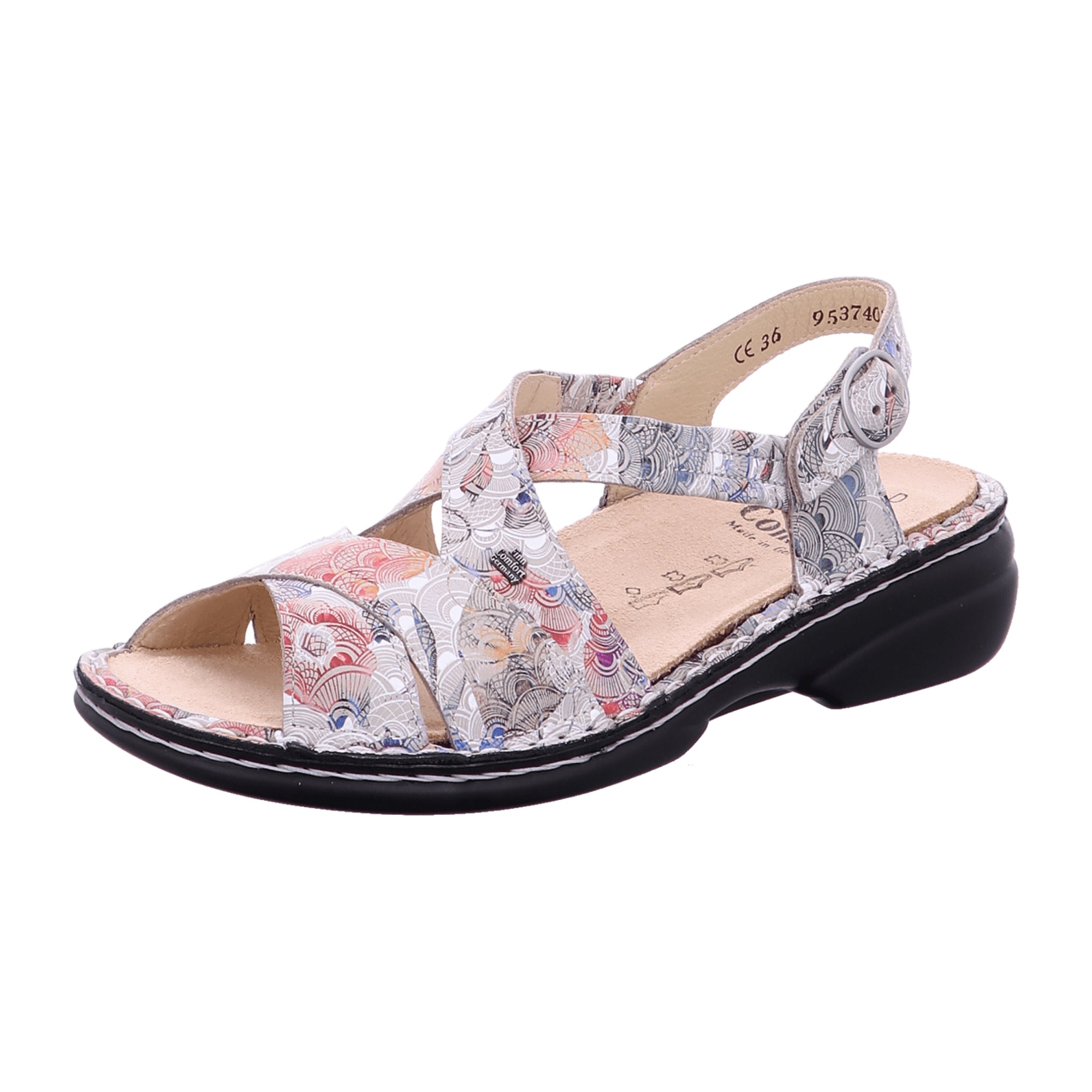 Finn Comfort 82591 Women's Multicolor Comfort Sandals