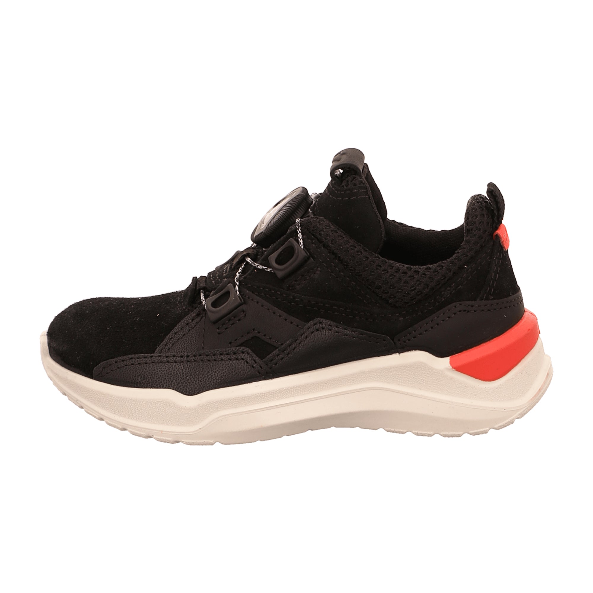 Ecco Intervene Kids Shoes - Durable Black Sneakers for Children