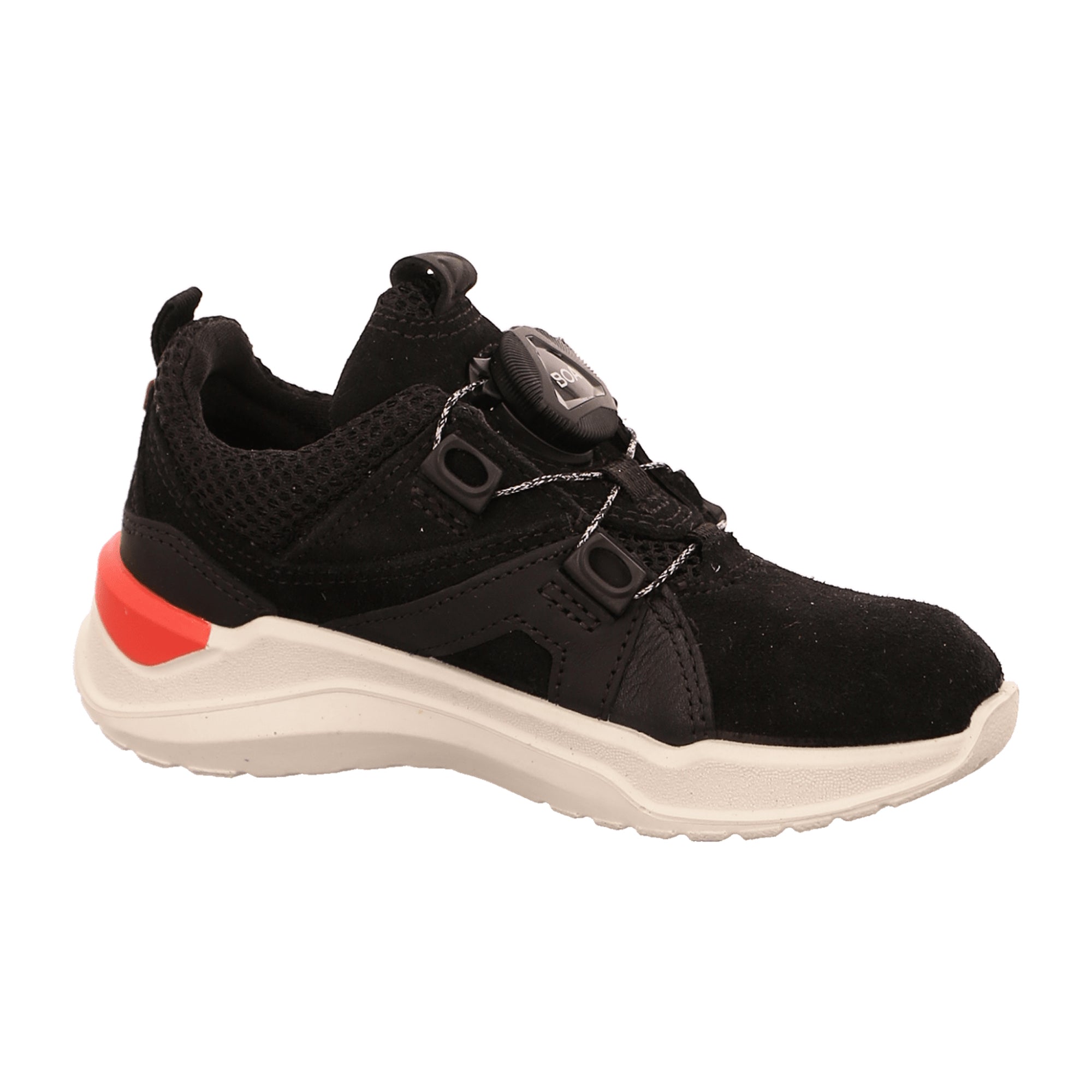 Ecco Intervene Kids Shoes - Durable Black Sneakers for Children