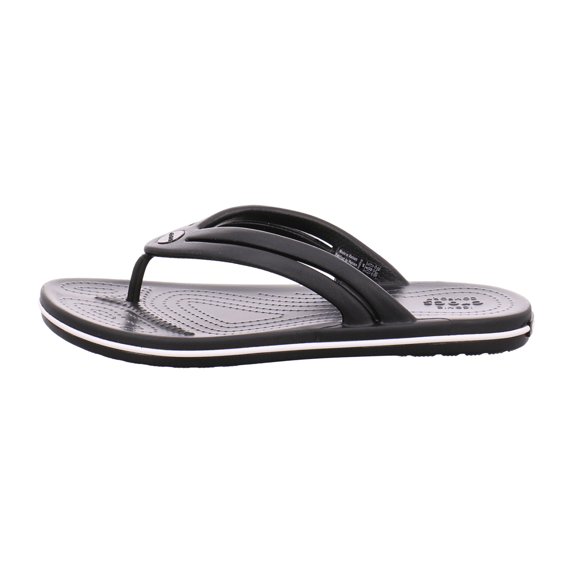 CROCS Crocband Flip-Flops for Women - Lightweight, Comfortable, Black