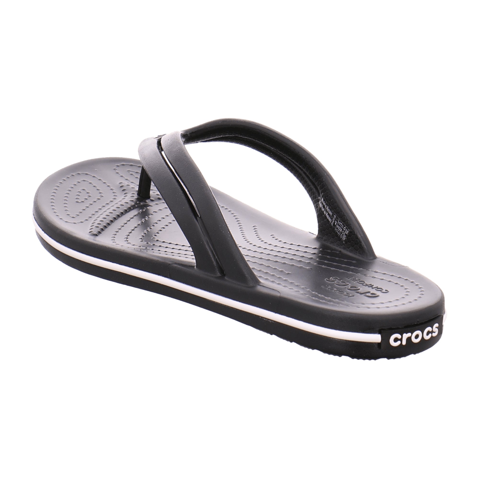 CROCS Crocband Flip-Flops for Women - Lightweight, Comfortable, Black