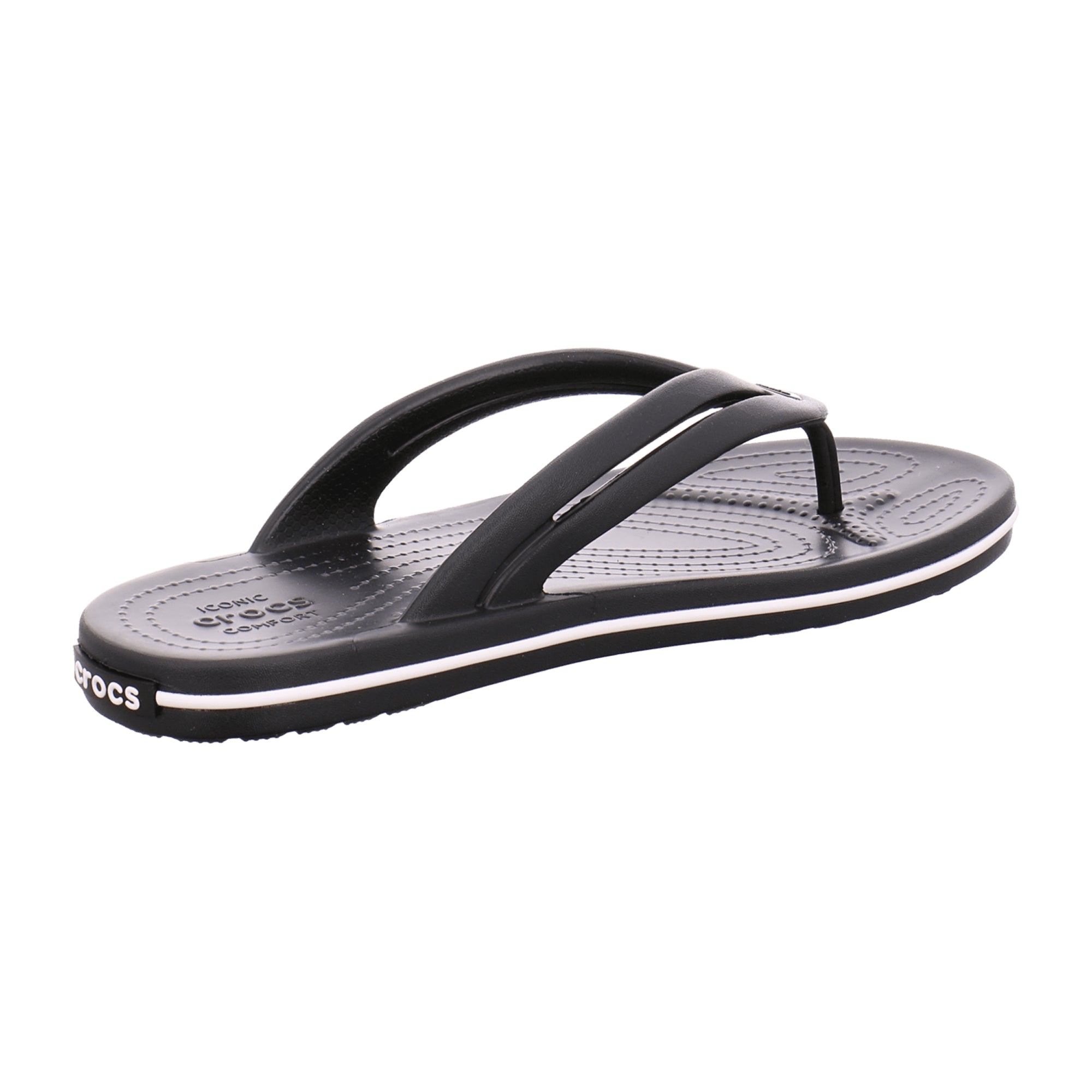 CROCS Crocband Flip-Flops for Women - Lightweight, Comfortable, Black